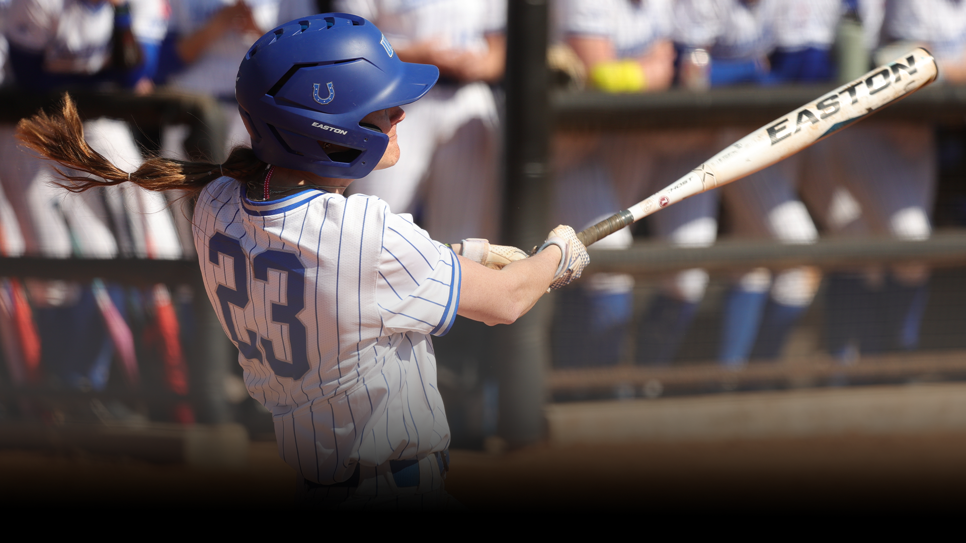 Brittany Slaten hitting