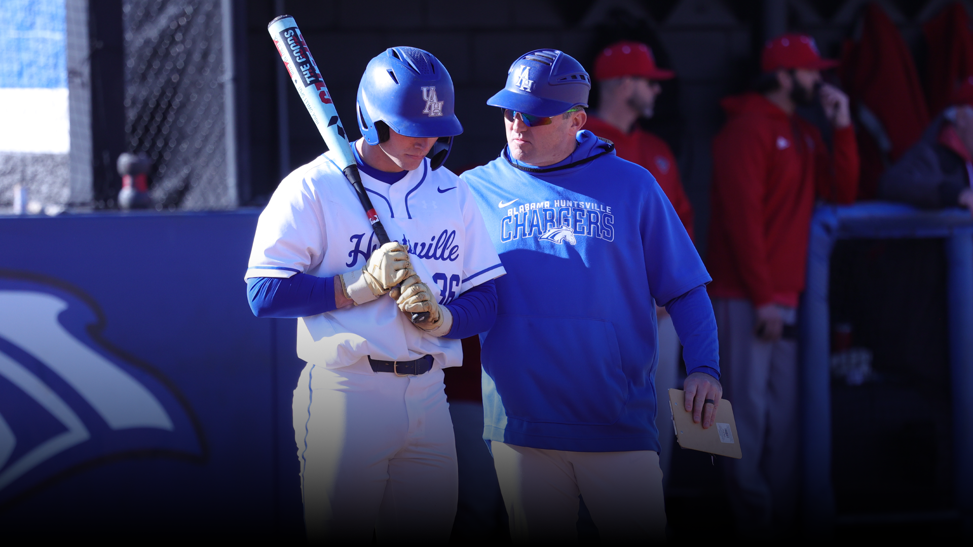 Coach Holloway Talking to Taylor Bush