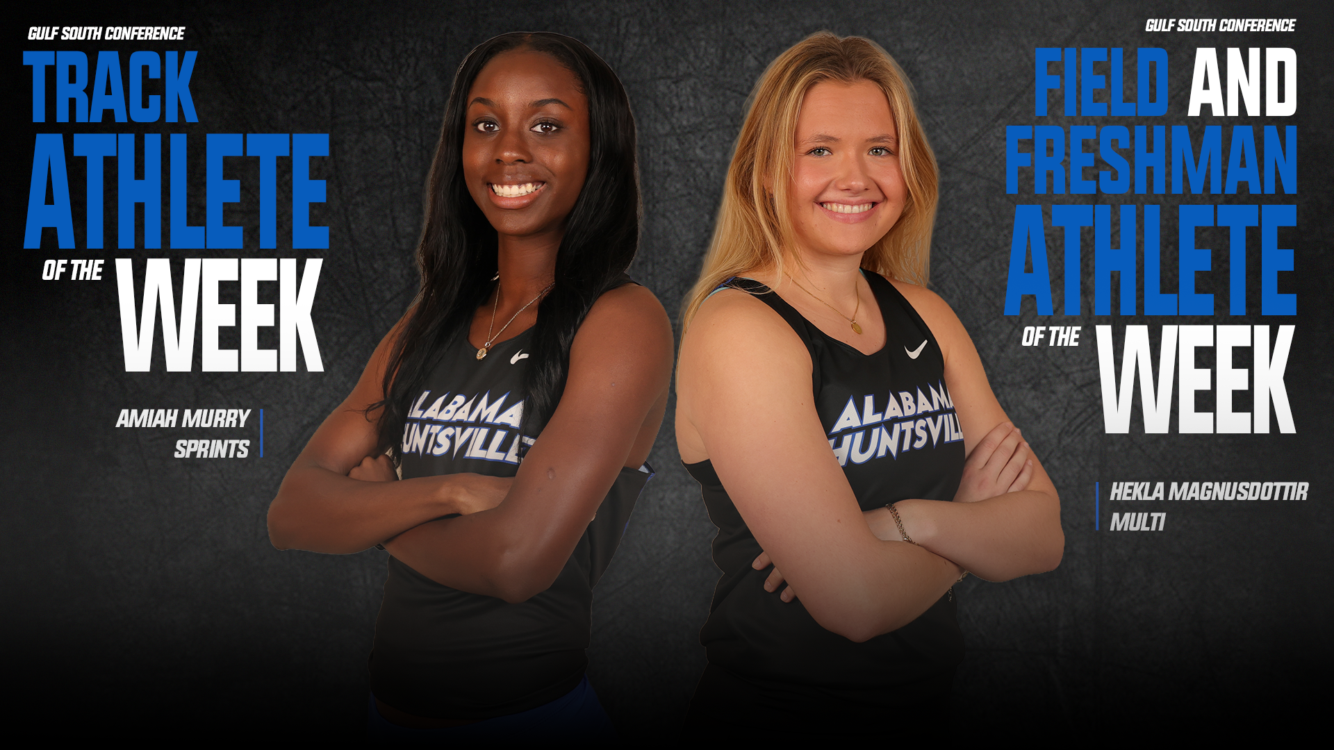 Amiah Murry and Hekla Magnusdottir sweep GSC Weekly Awards
