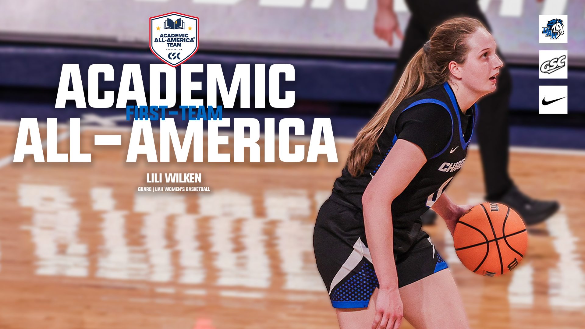 Lili Wilken named to 2025-26 Academic All-America First Team