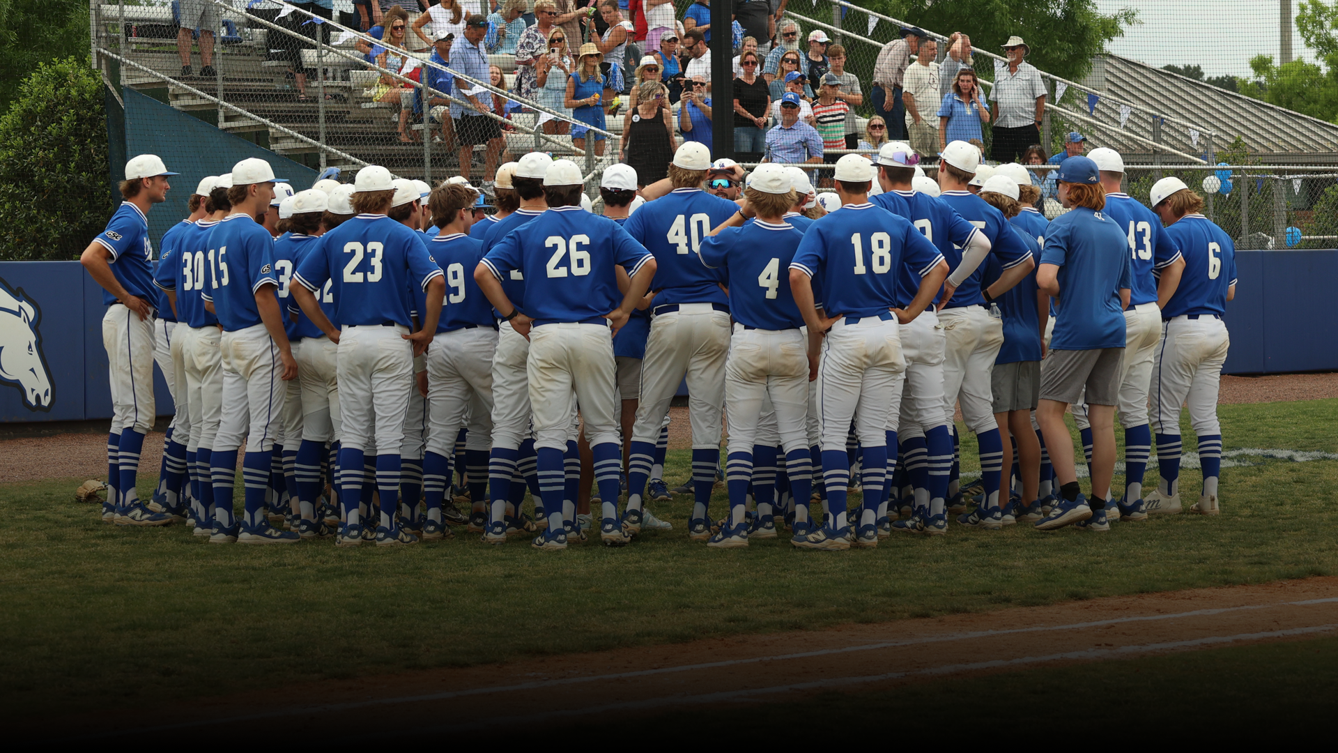 Baseball Team Huddle