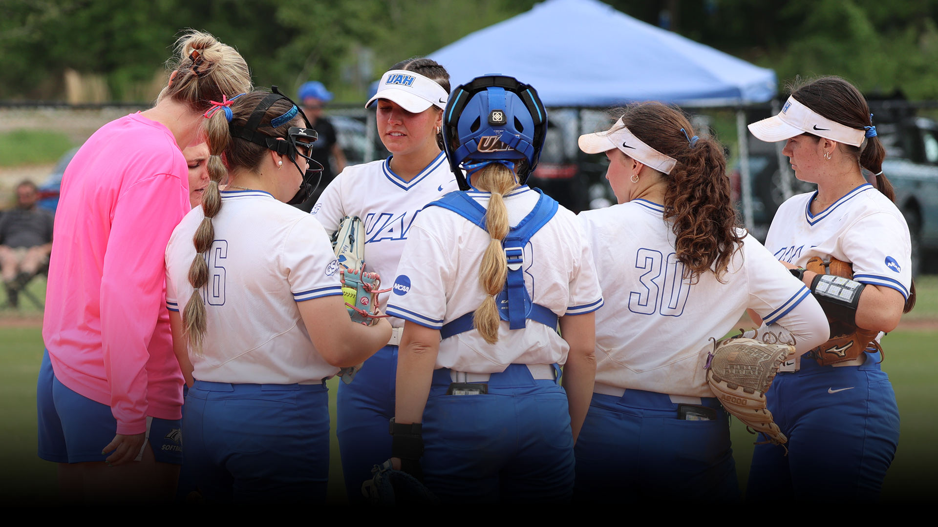 Softball Team Mound Visit