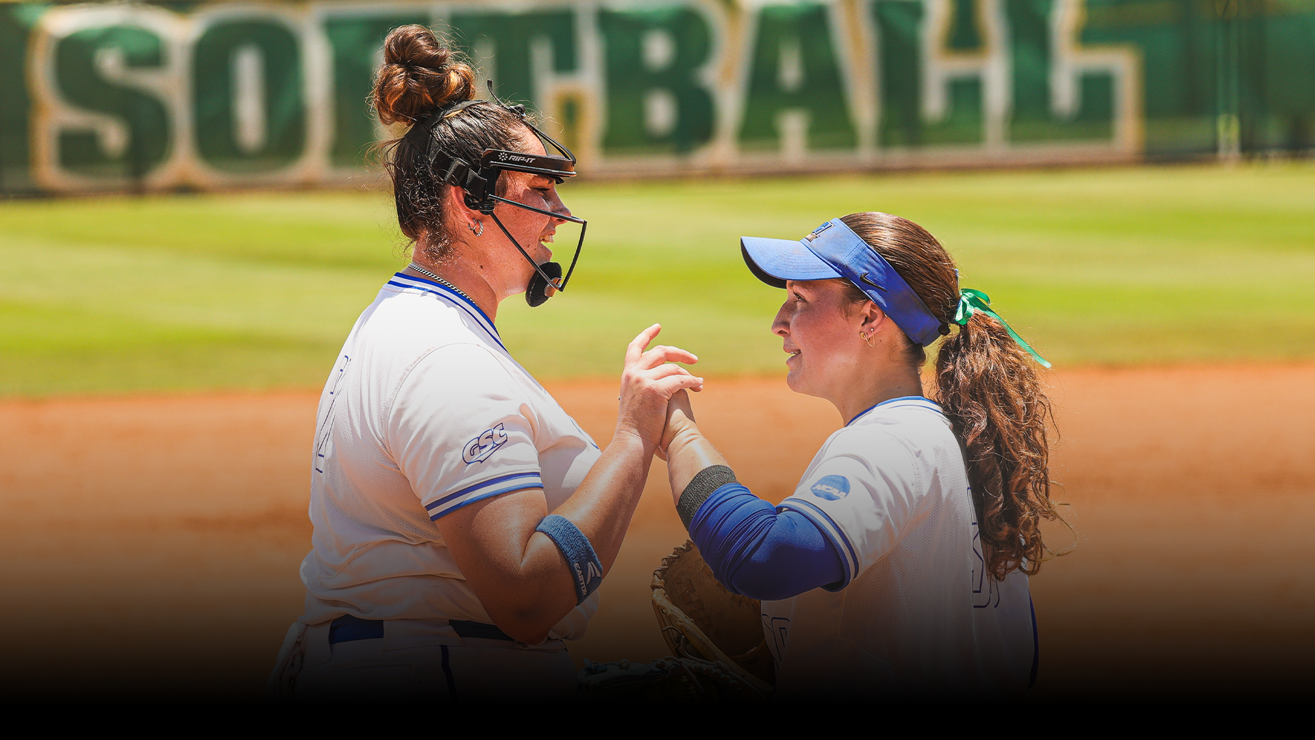 Megan Shurtz and Kylie Ballentine High-Fiving