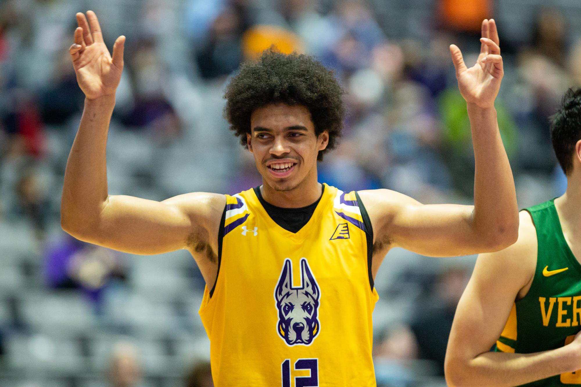 Justin Neely - 2023-24 - Men’s Basketball - University at Albany Great