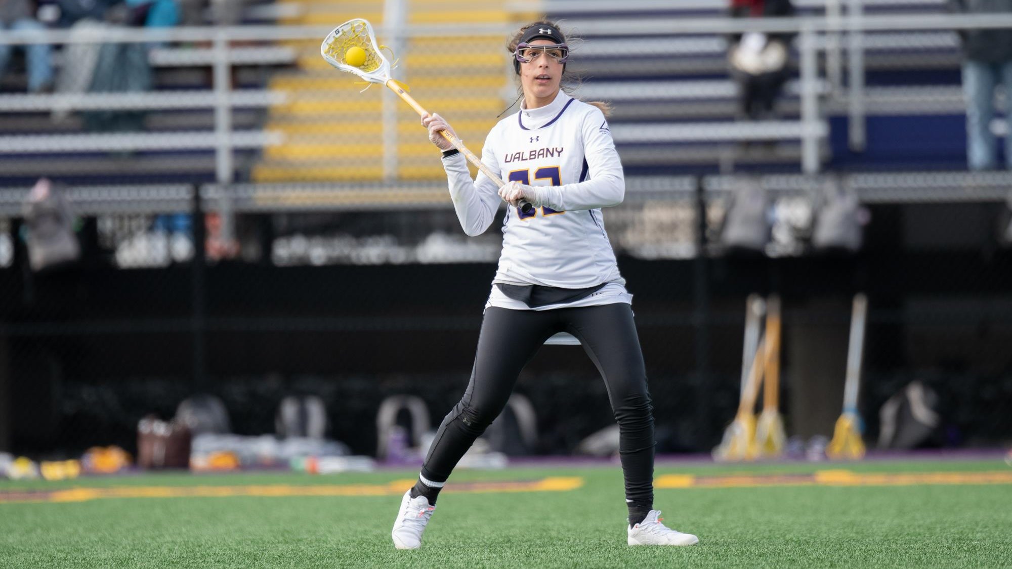 Women's Lacrosse Falls at Hofstra 117 University at Albany Great Danes