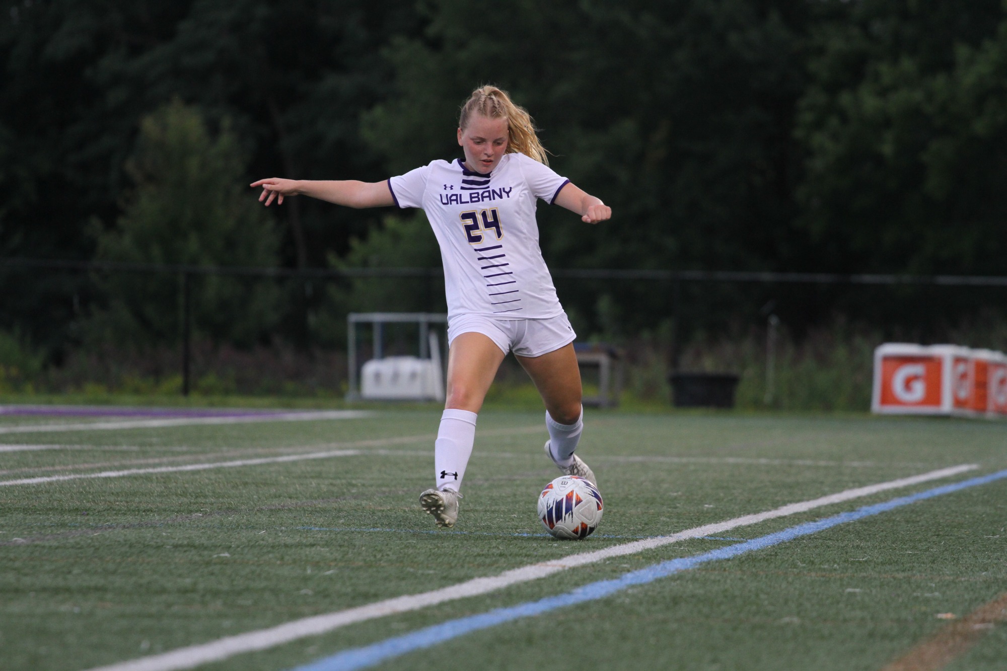 Women's Soccer Visits Hofstra University at Albany Great Danes