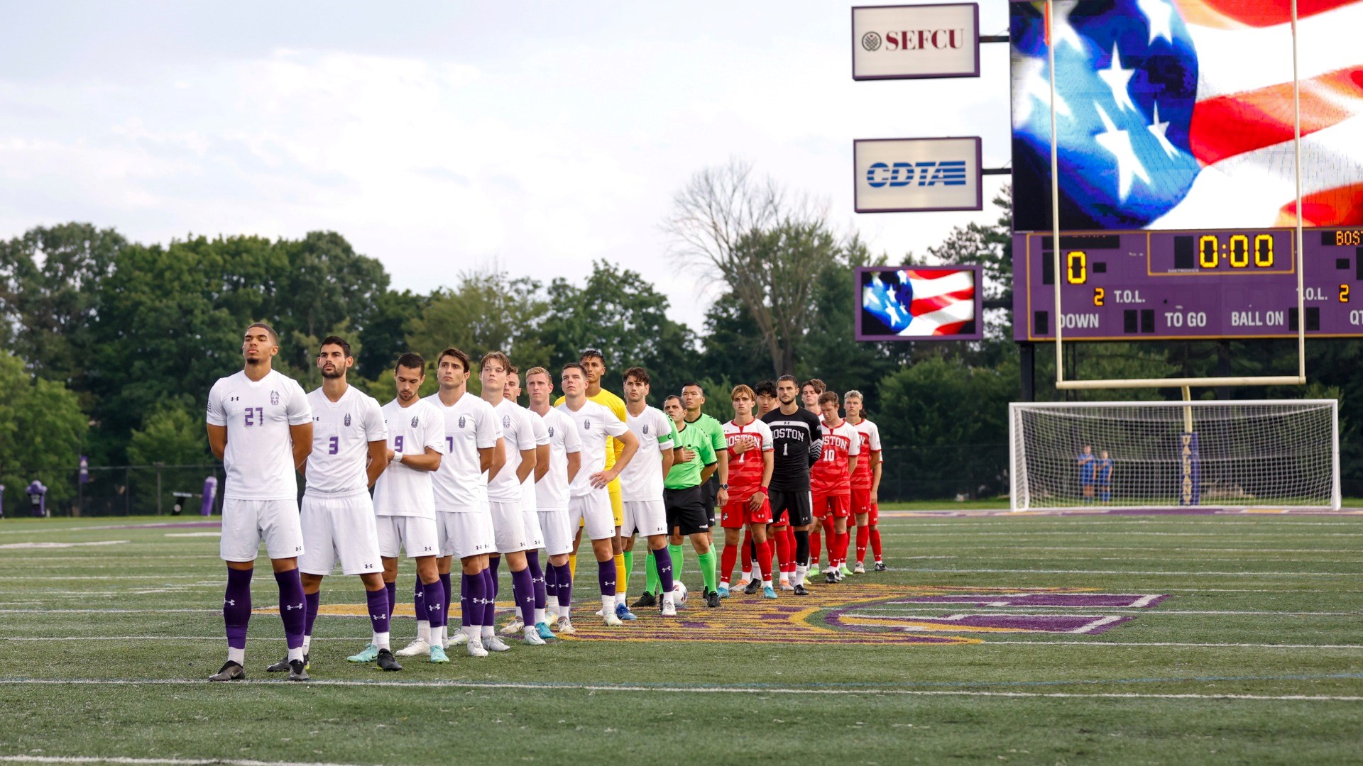 Men's Soccer Hosts Penn University at Albany Great Danes