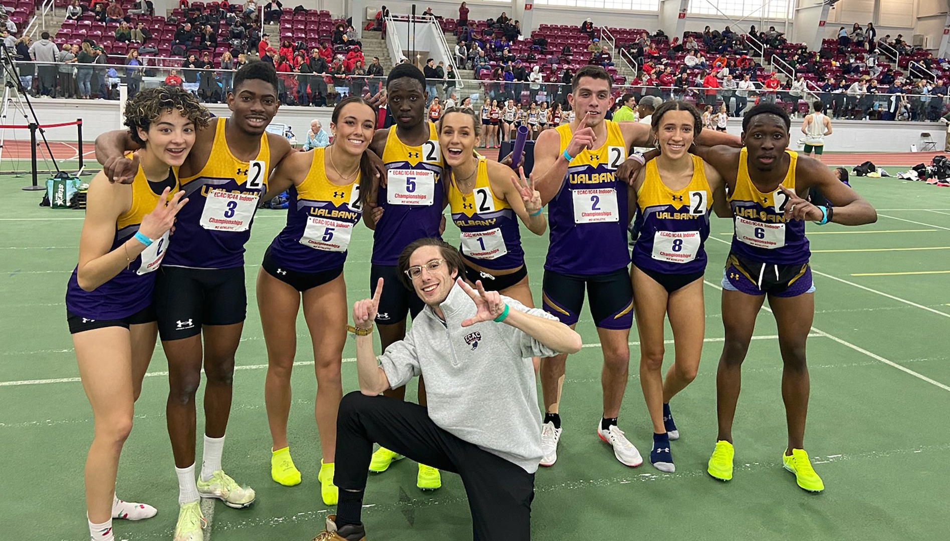 Track & Field Closes Out Indoor at IC4A & ECAC Championships University at Albany Great Danes