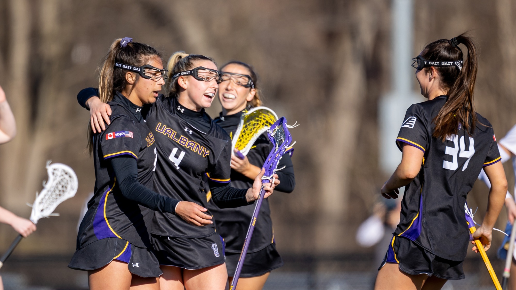 Women's Lacrosse Defeats Binghamton 1611 University at Albany Great