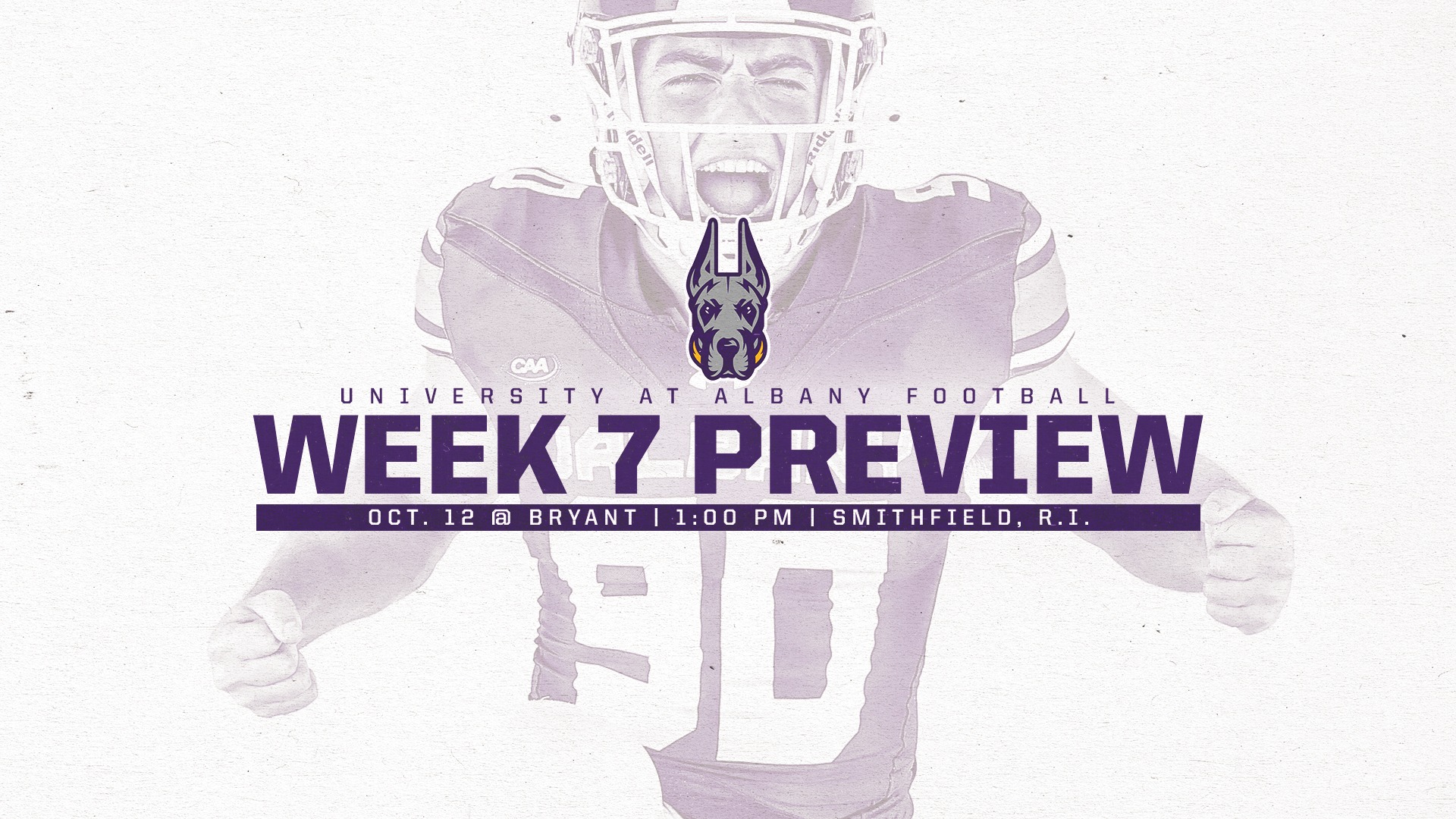 Football Hosts Elon for University at Albany Great Danes