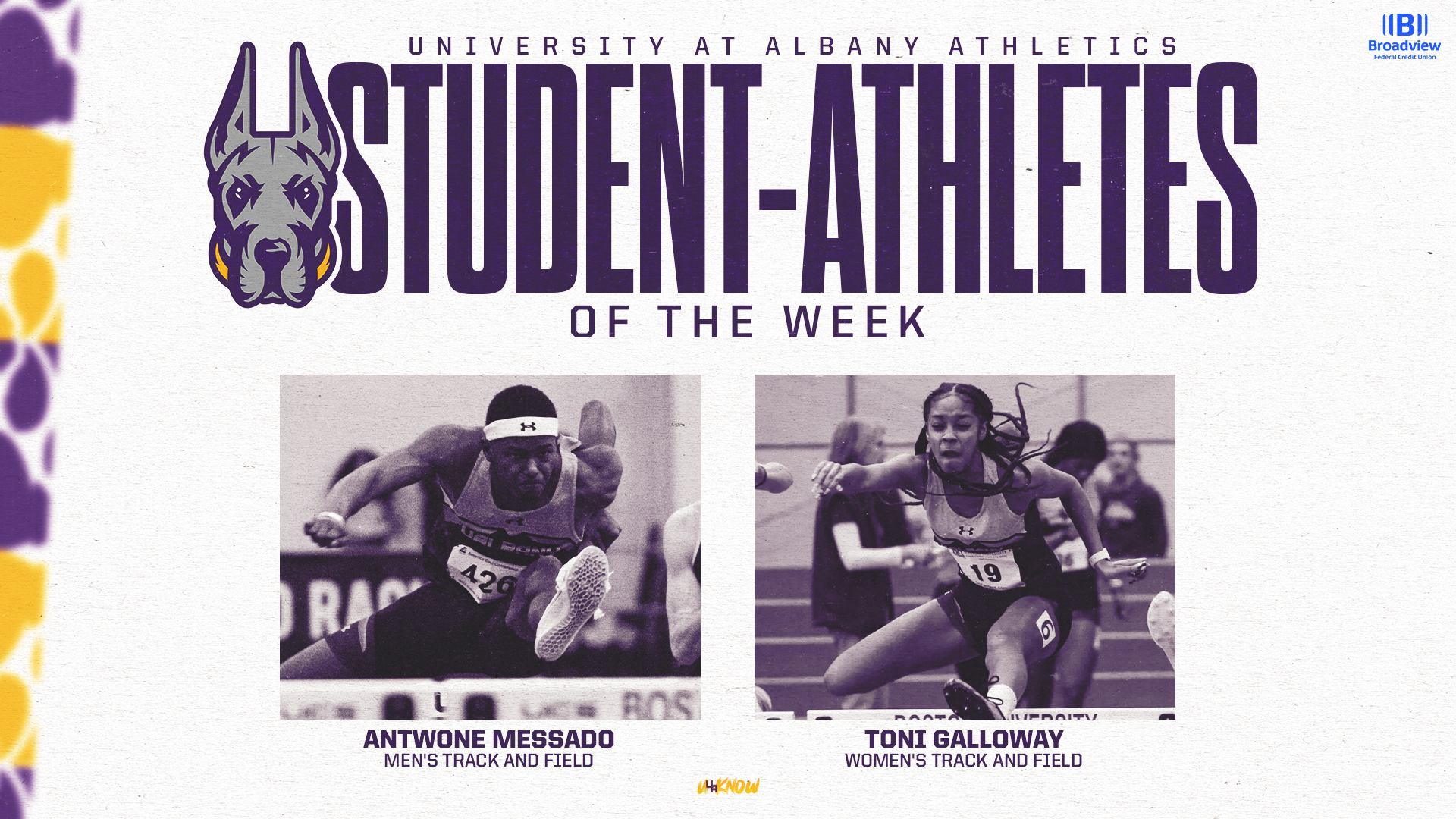 Antwane Messade and Toni Galloway