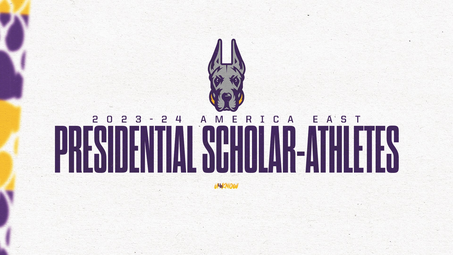 2023-24 America East Presidential Scholar-Athletes