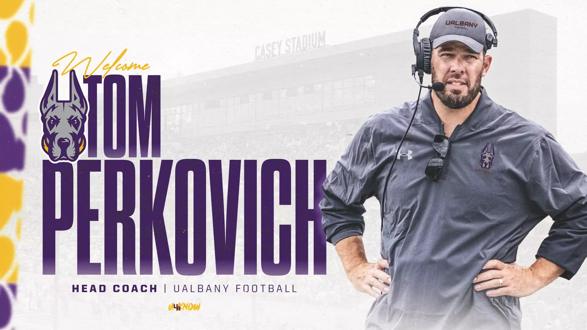 Welcome Tom Perkovich