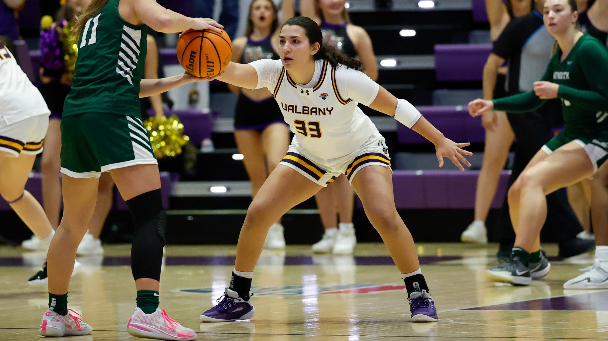 The UAlbany women's basketball team hosted Dartmouth at Broadview Center in Albany, N.Y. on Monday, November 10, 2025.