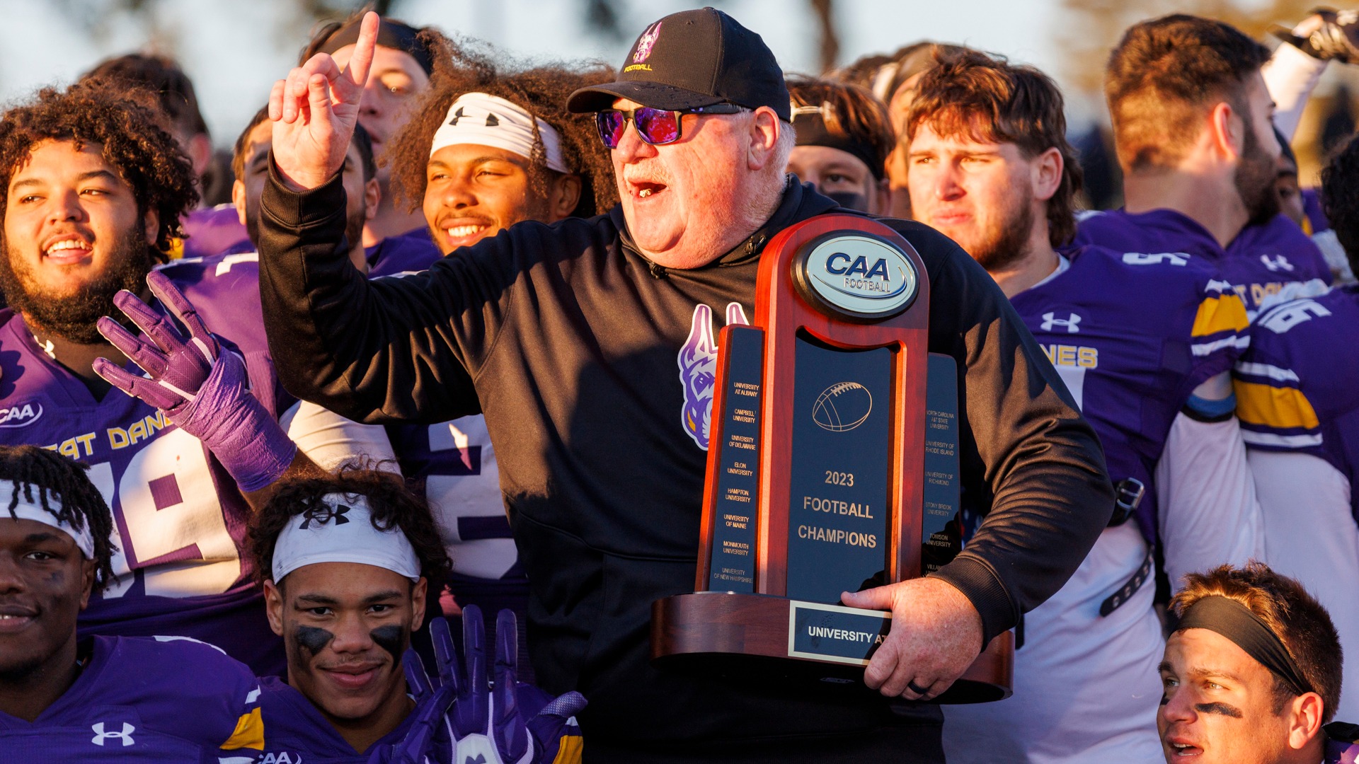 The UAlbany football team hosted Monmouth at Casey Stadium in Albany, N.Y. on Saturday, November 18, 2023.
