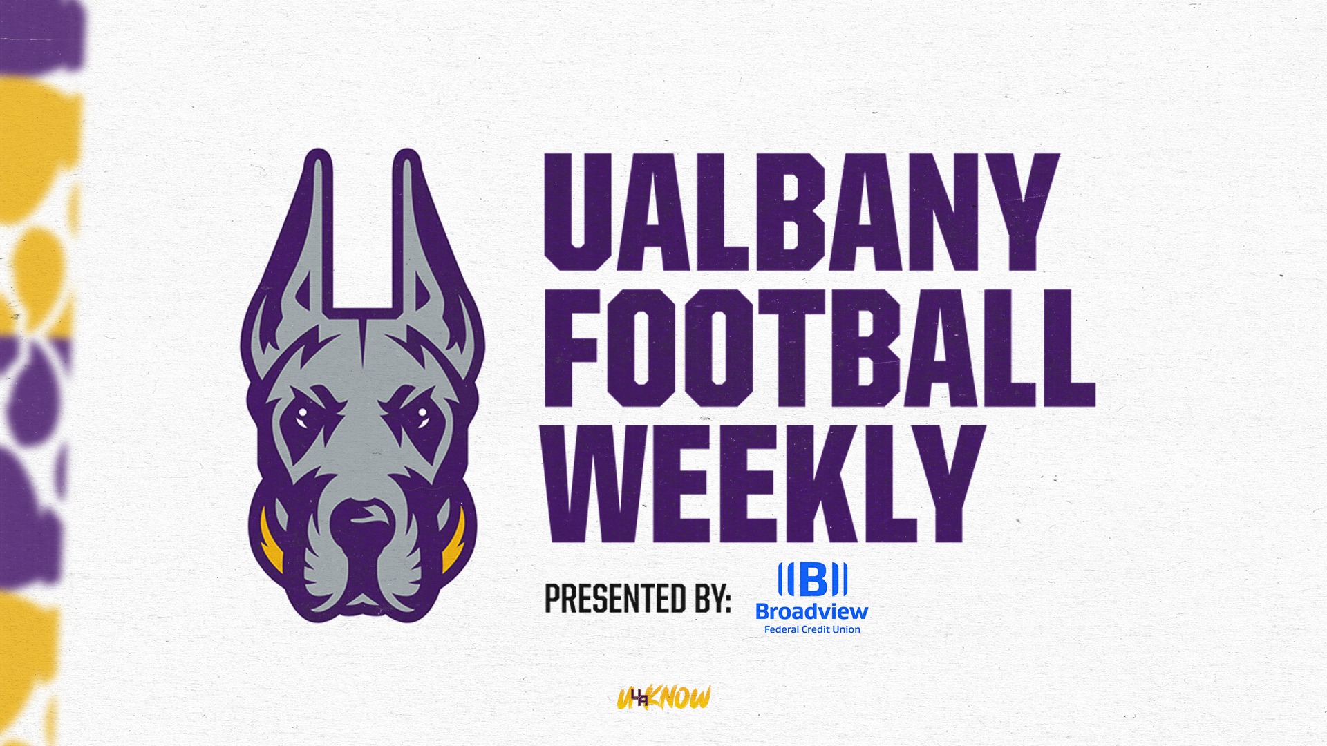UAlbany Football Weekly 2025 - Presented by Broadview
