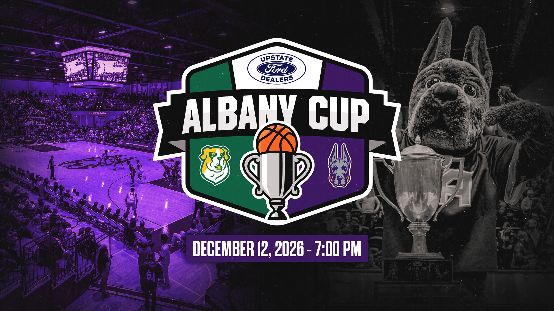 2026 Albany Cup Graphic sponsored by Upstate Ford Dealers