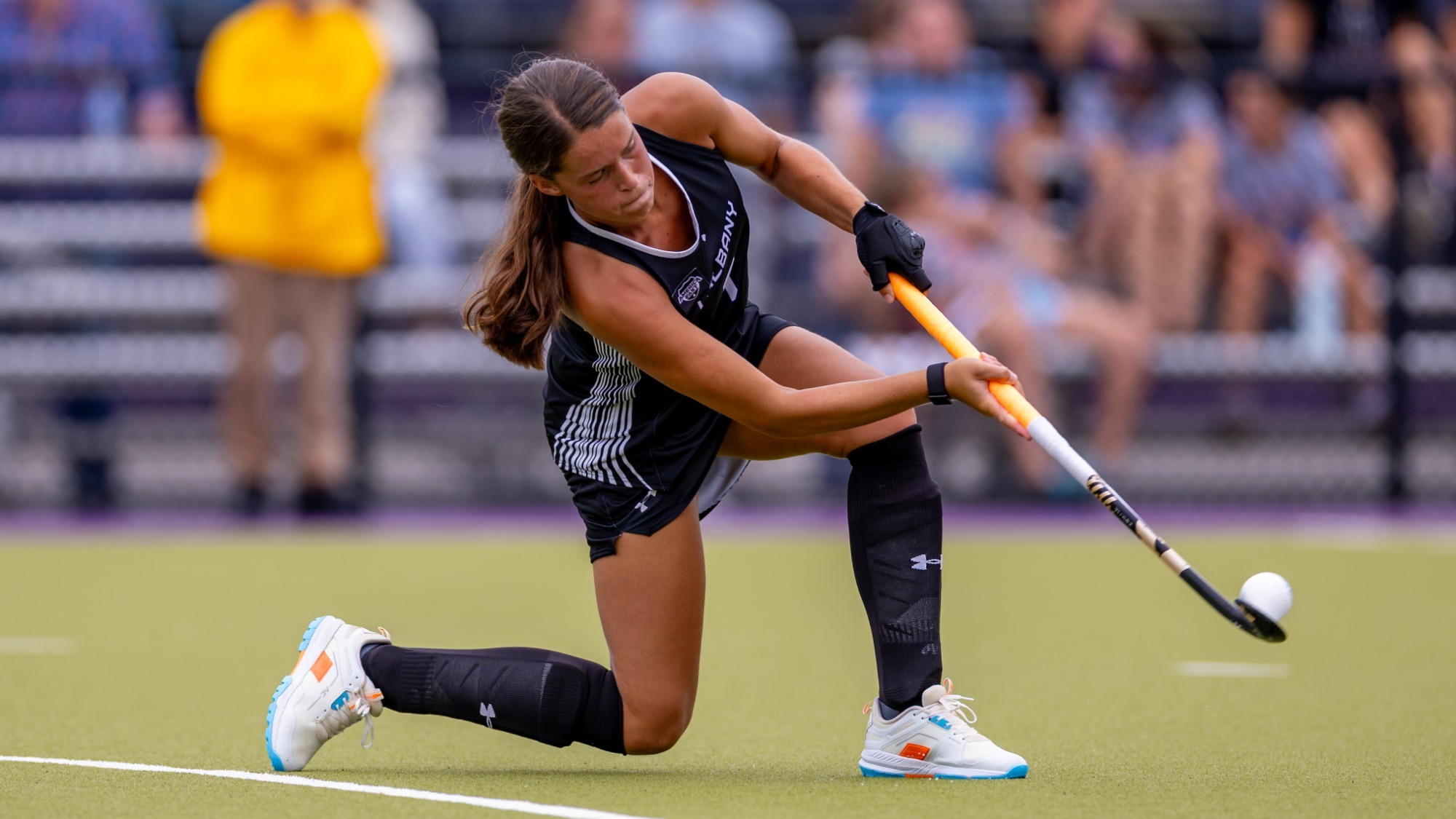 The UAlbany field hockey team hosted Boston College at Alumni Turf in Albany, New York on Sunday, August 30, 2026.