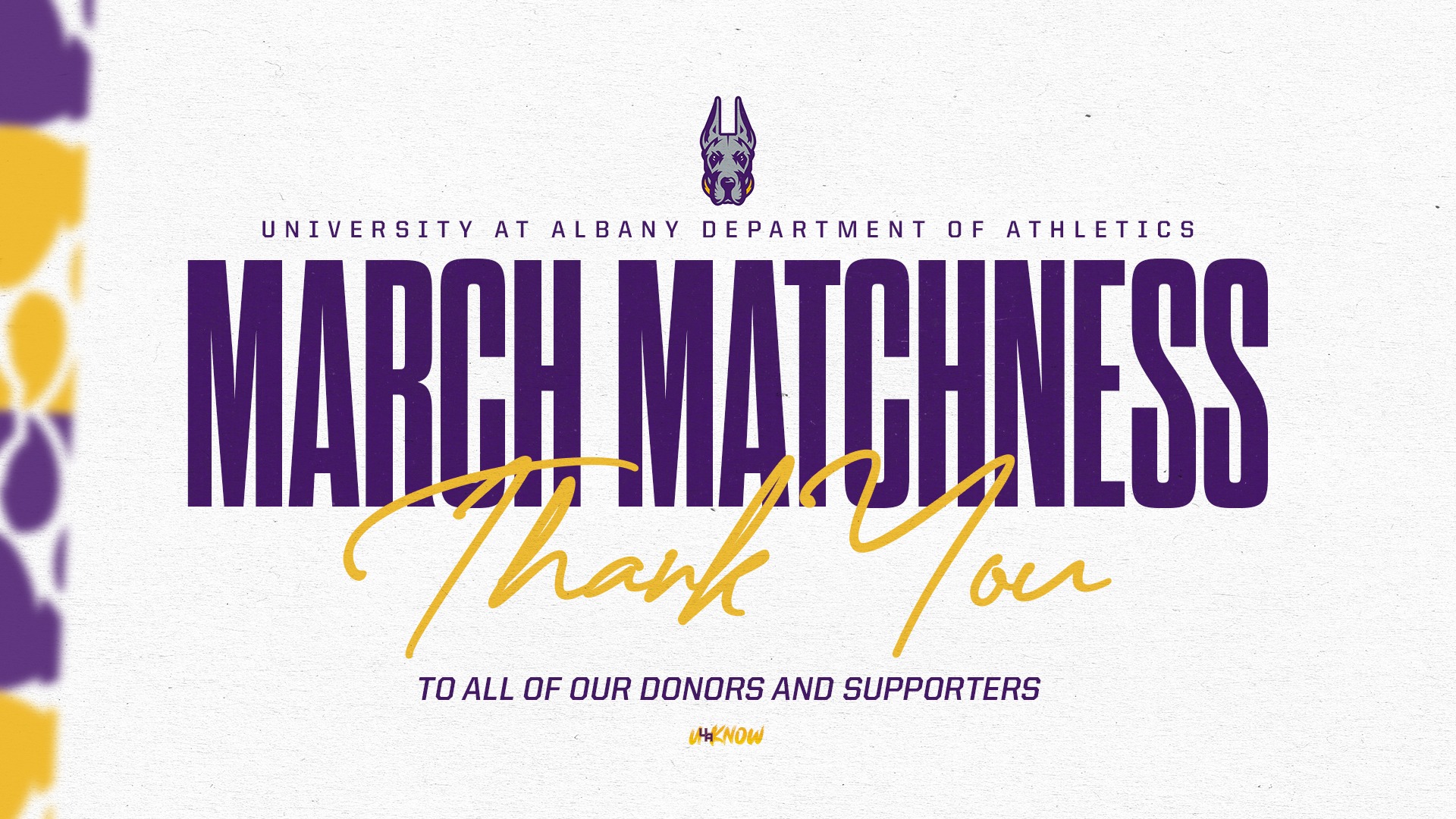 March Matchness 2026 Thank You