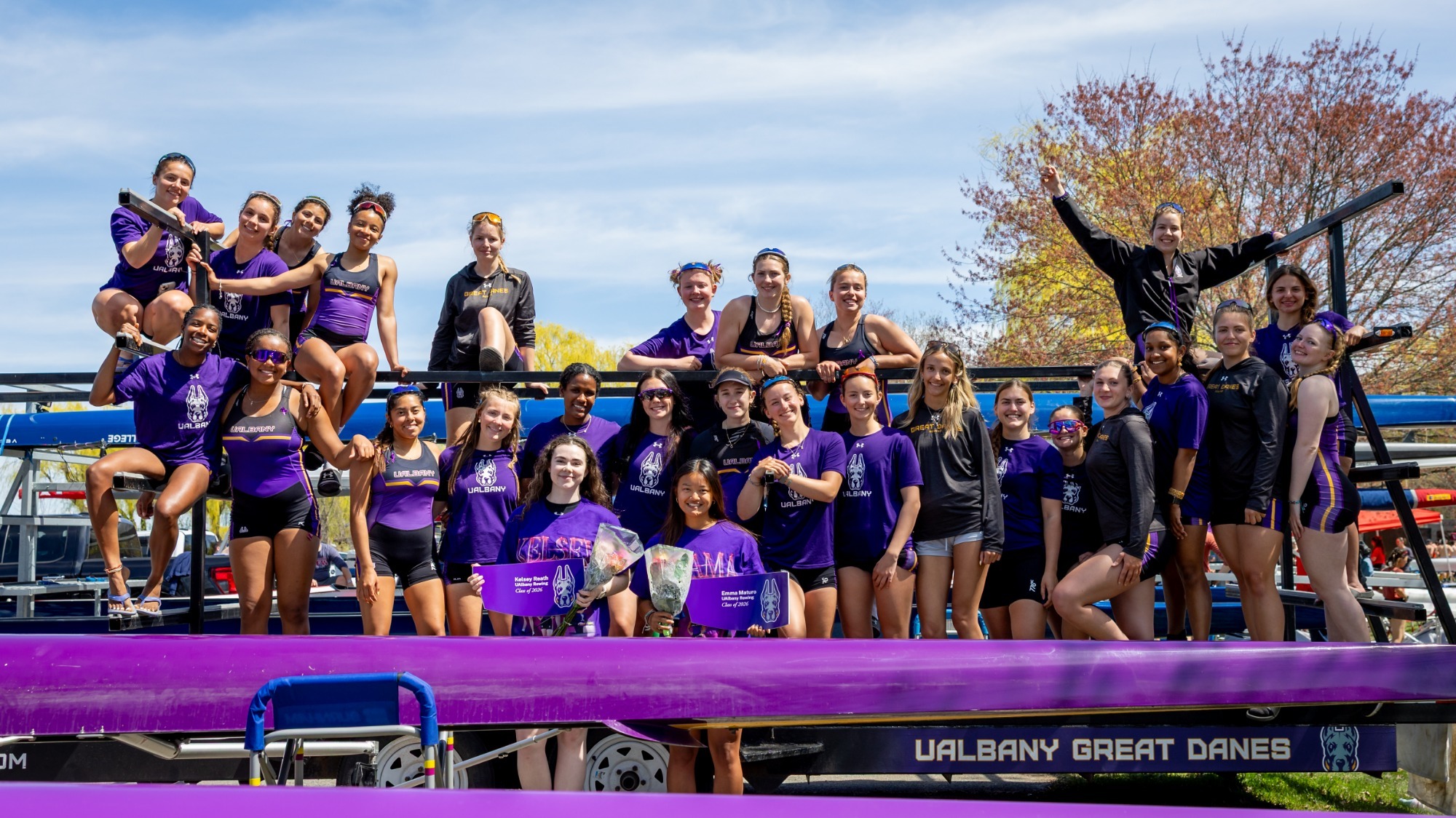 Women's Rowing Team at Saratoga - April 18, 2026
