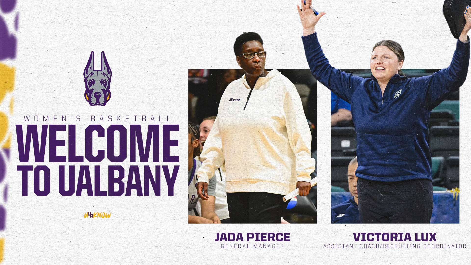 New Coaches - WBB 2026-27 - Pierce, Lux