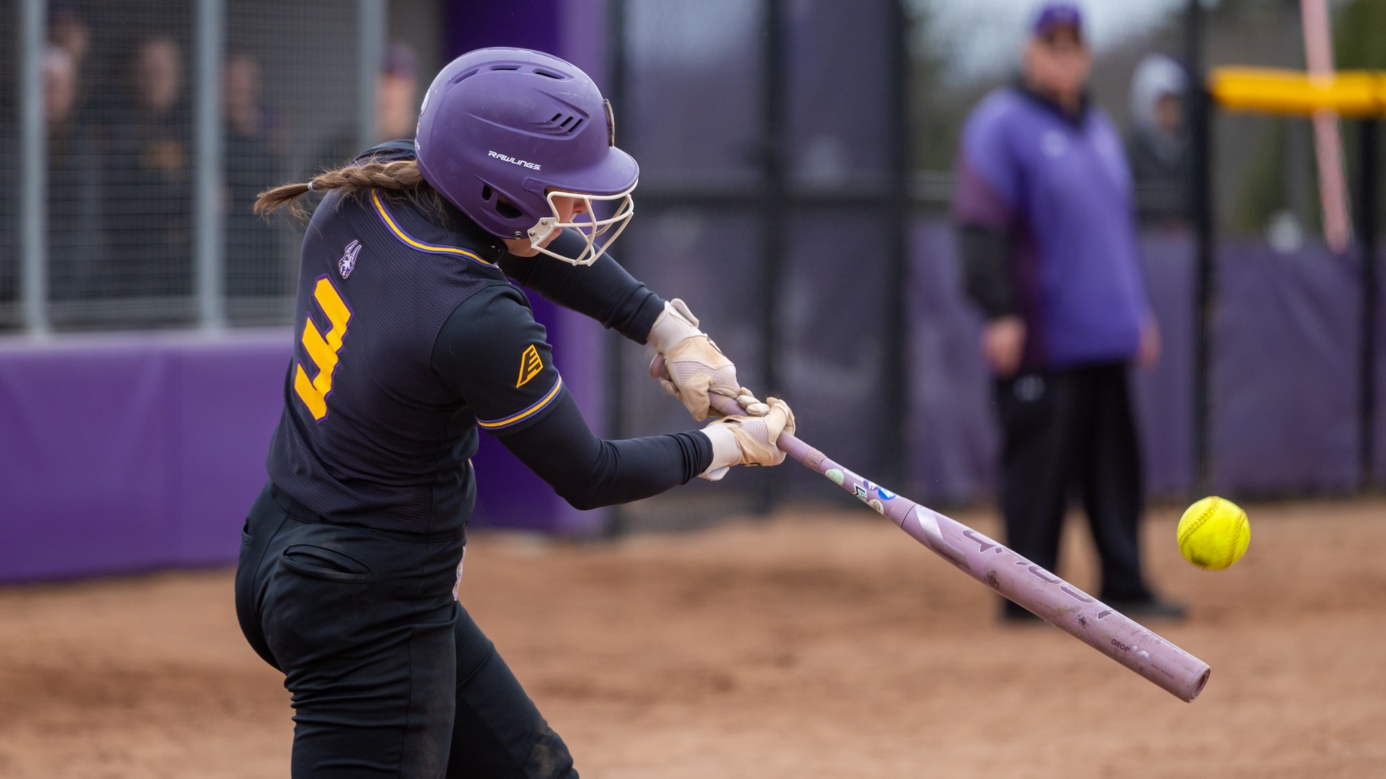 The UAlbany softball team hosted Siena at UAlbany Field in Albany, N.Y. on Thursday, April 10, 2025.