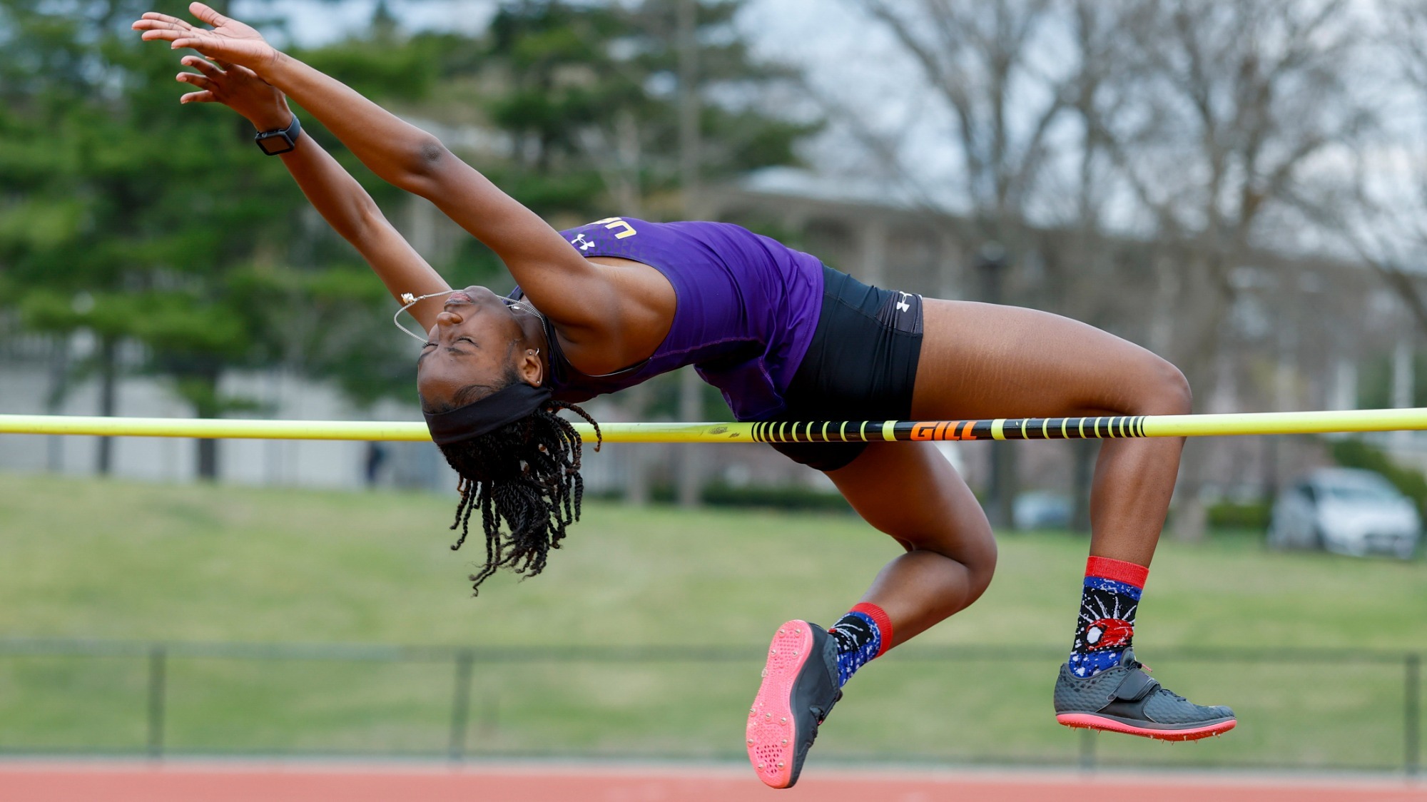 The UAlbany women's track and field team hosted the Bobbi Palma UAlbany Spring Classic at the Track and Field Complex in Albany, N.Y. on Friday, April 18, 2025.