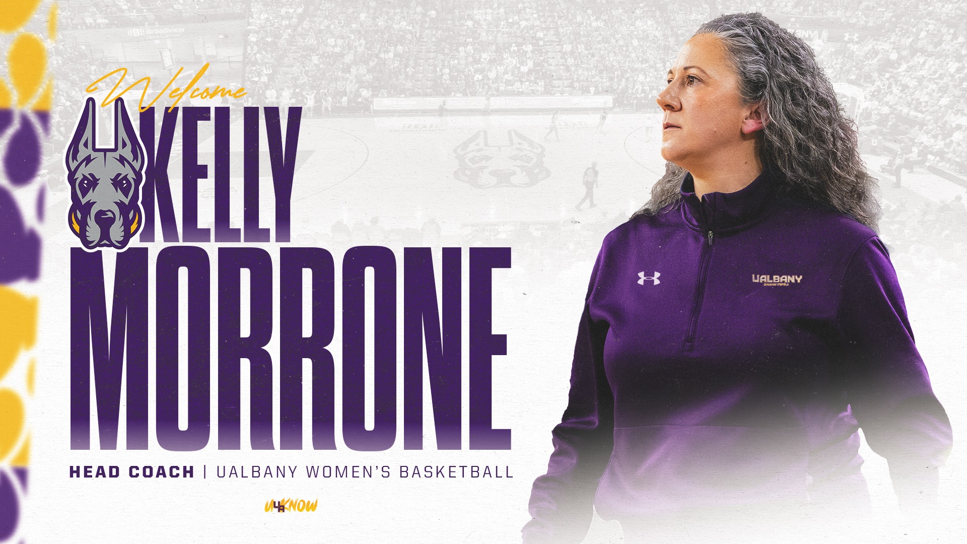 Welcome New Women's Basketball Head Coach Kelly Morrone