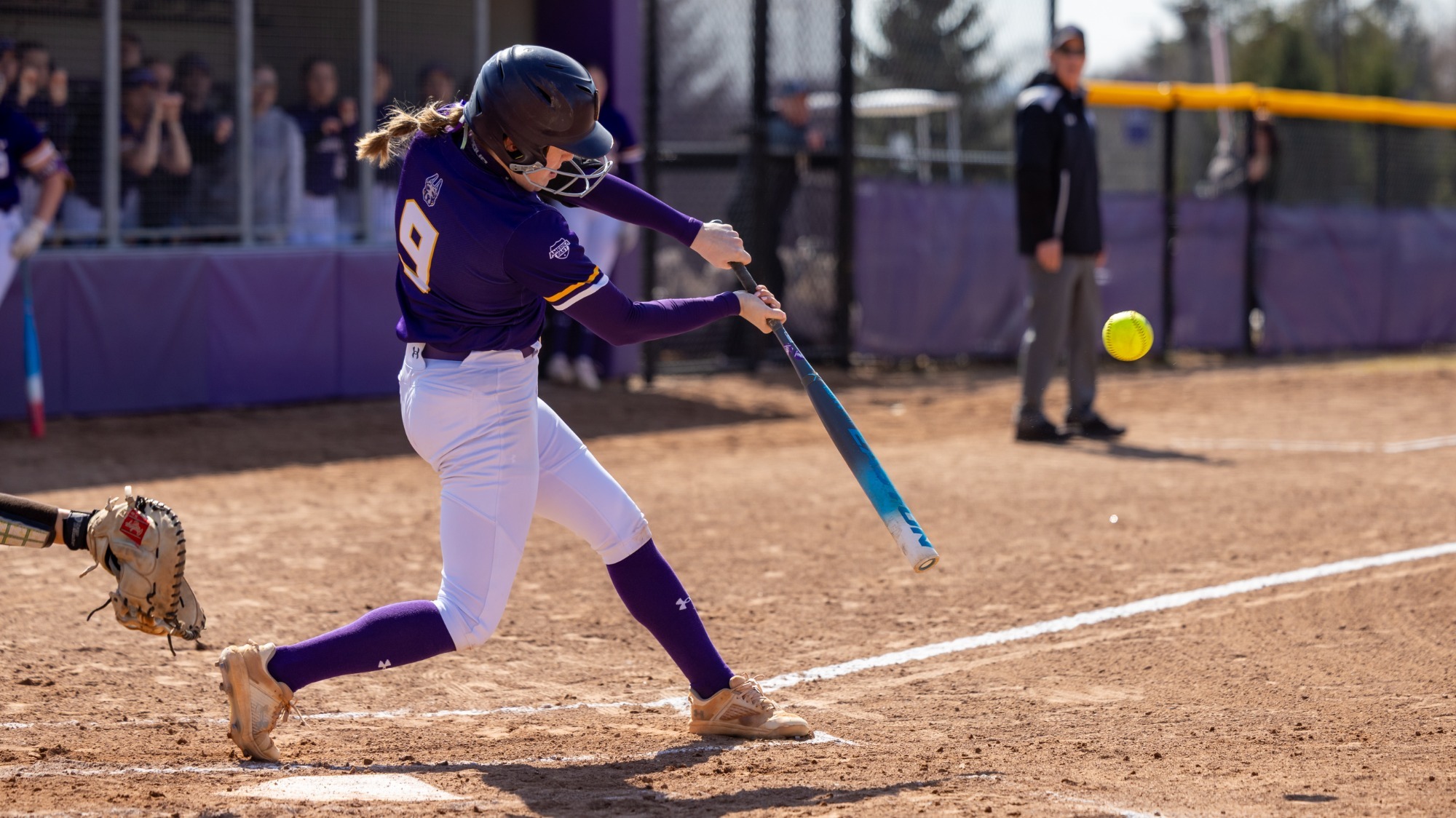 The UAlbany softball team hosted Siena for their home opener at UAlbany Field in Albany, New York on Wednesday, March 11, 2026.