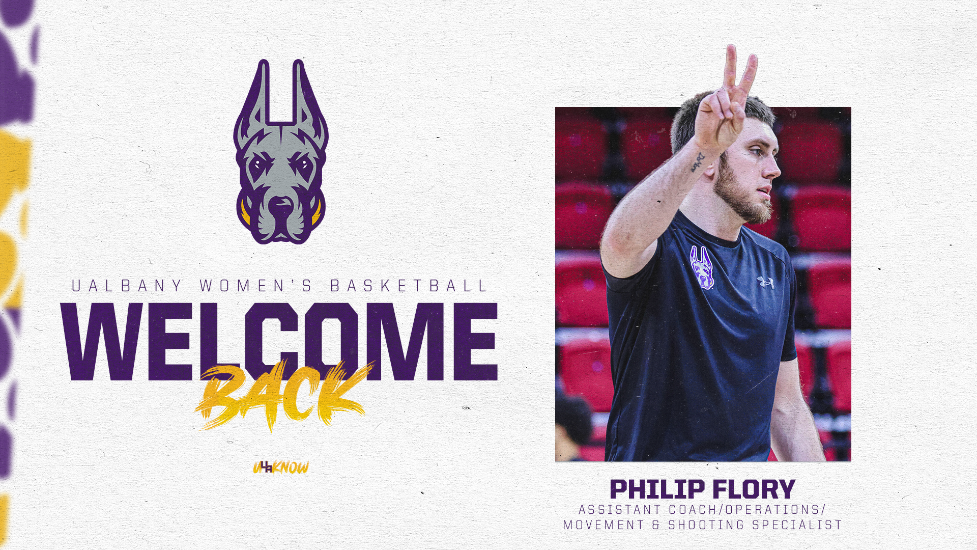Philip Flory WBB Assistant Coach Announcement