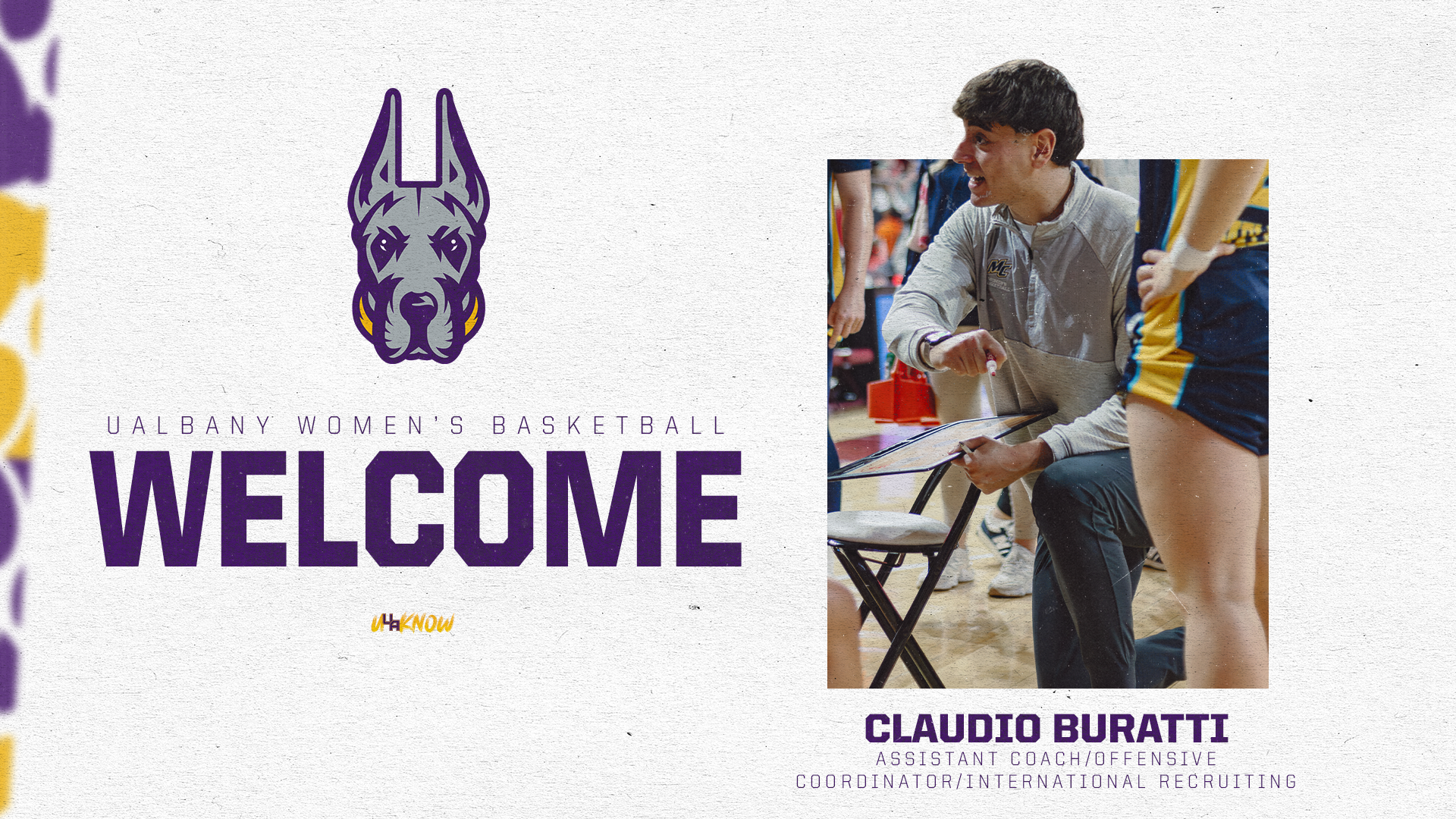 Buratti WBB New Assistant Coach 2026