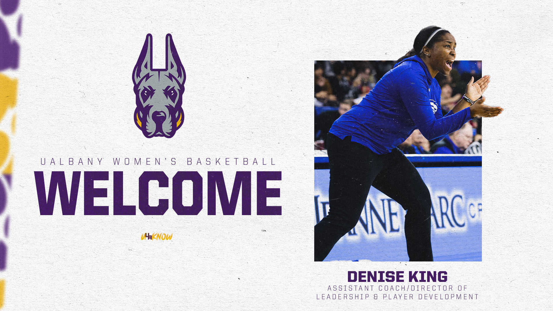 Denise King Assistant Coach Announcement