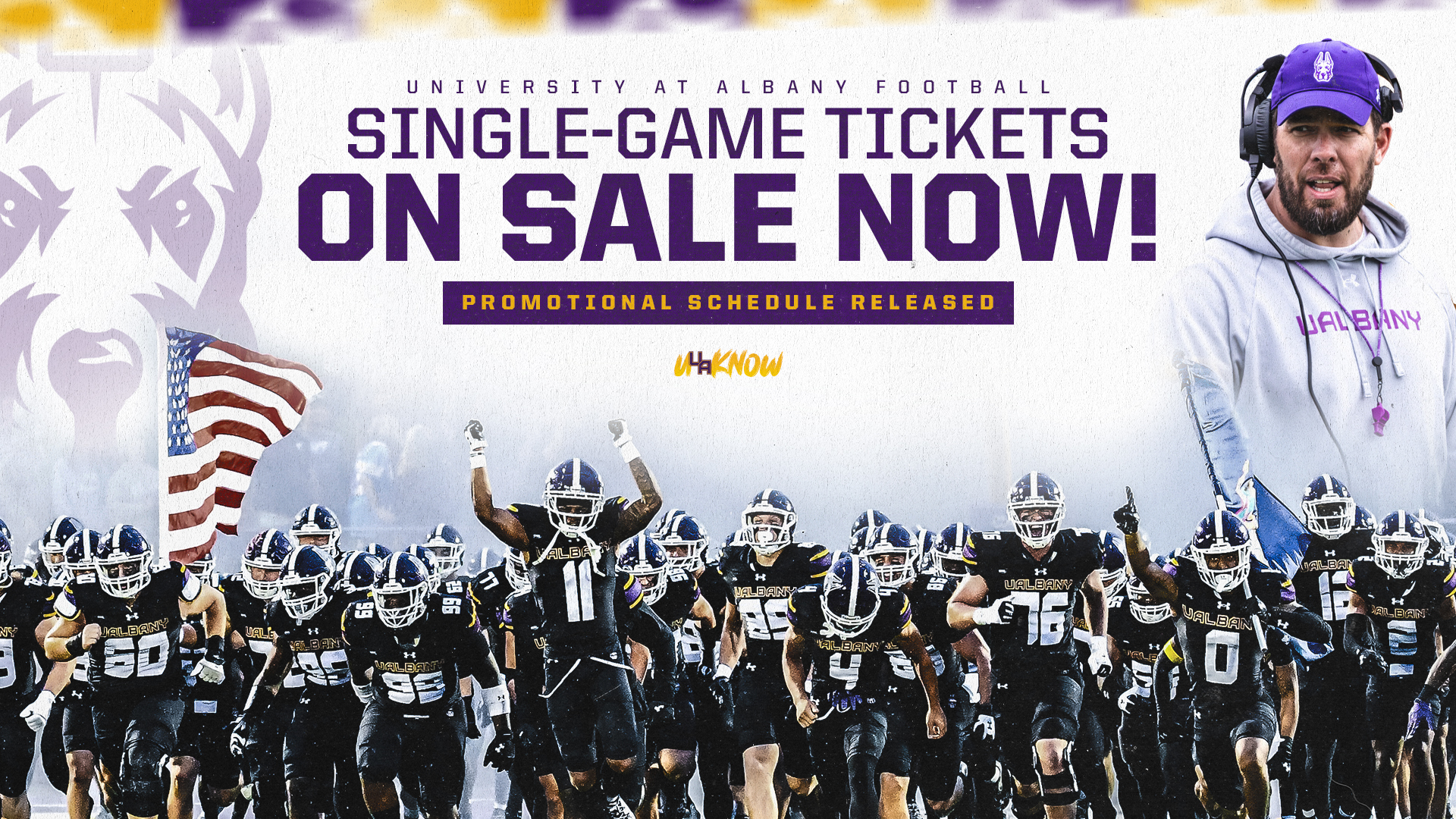 Football Single-Game Tickets on Sale, 2026 Promotional Schedule Announced