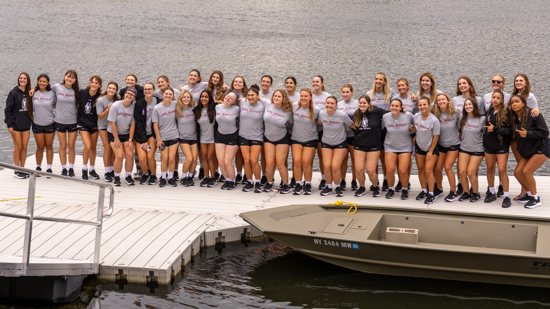 Women's Rowing Team Photos at New Boat House