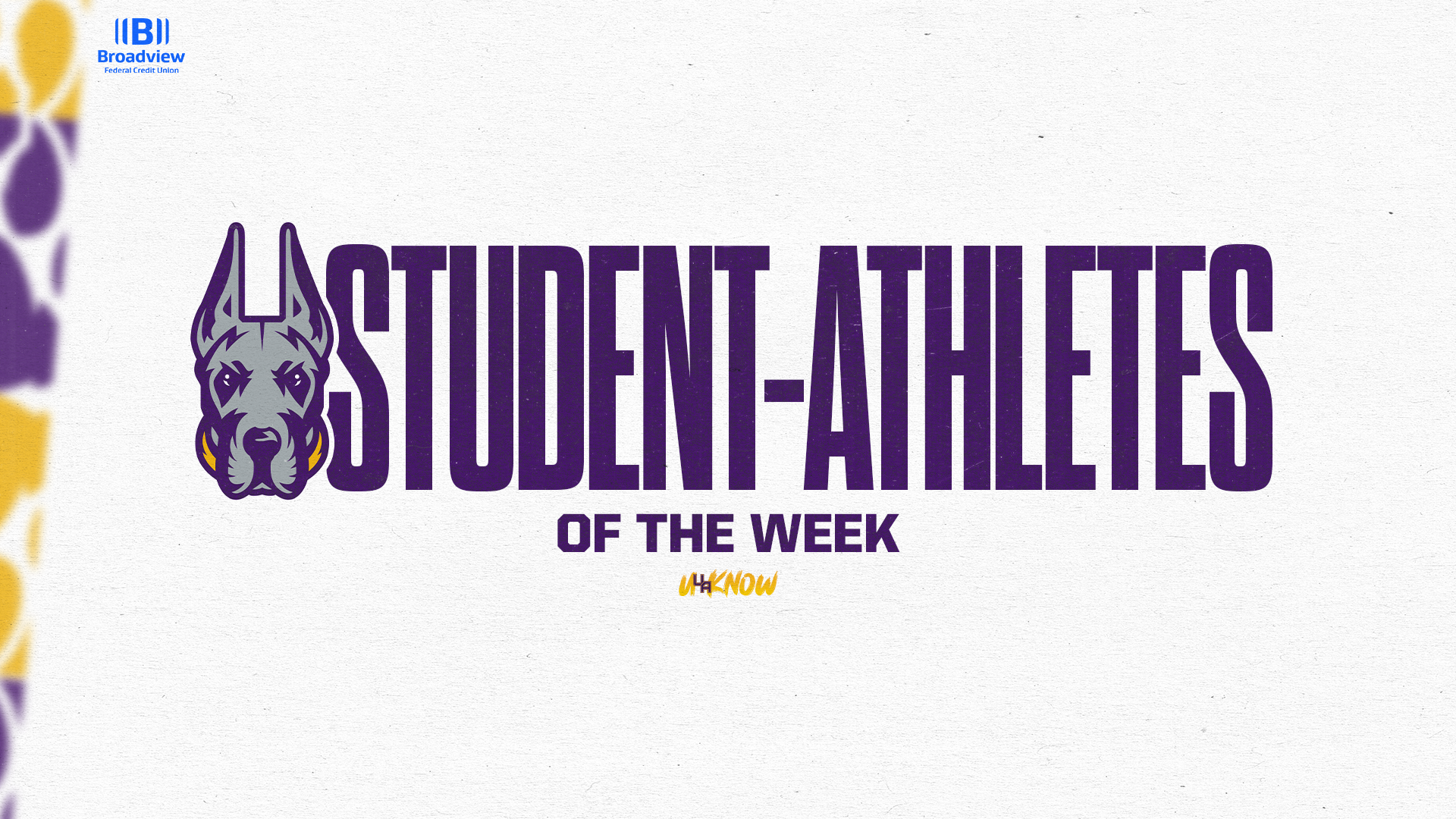 Athlete of the Week, AOTW, UAlbany AOTW, UAOTW