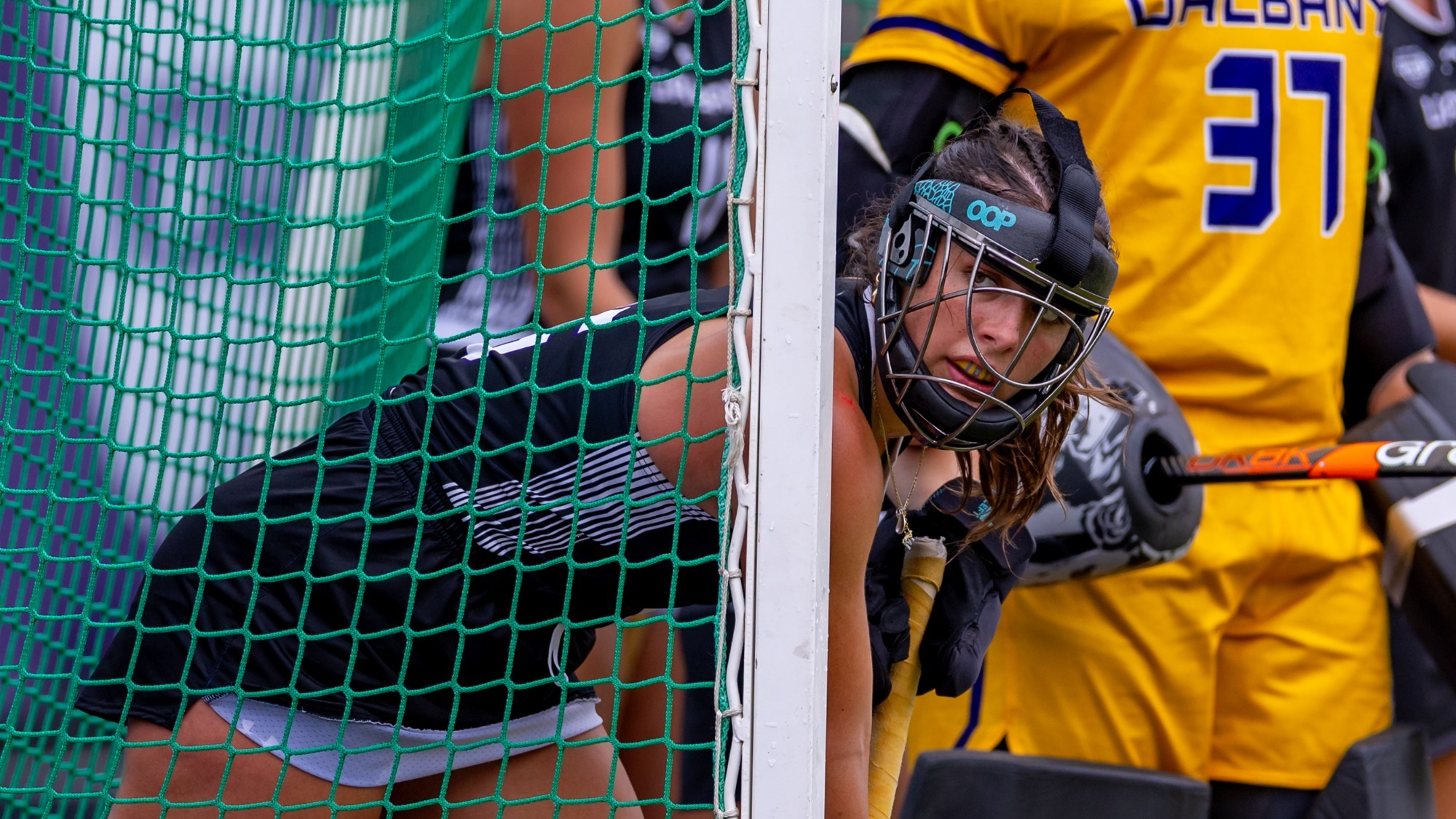 The UAlbany field hockey team hosted Boston College at Alumni Turf in Albany, New York on Sunday, August 30, 2026.