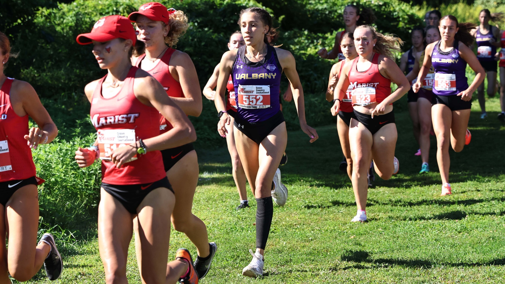 The UAlbany cross country team opened the 2025 season at the Marist Season Opener at Vassar Farm in Poughkeepsie, New York on Saturday, August 30, 2025.