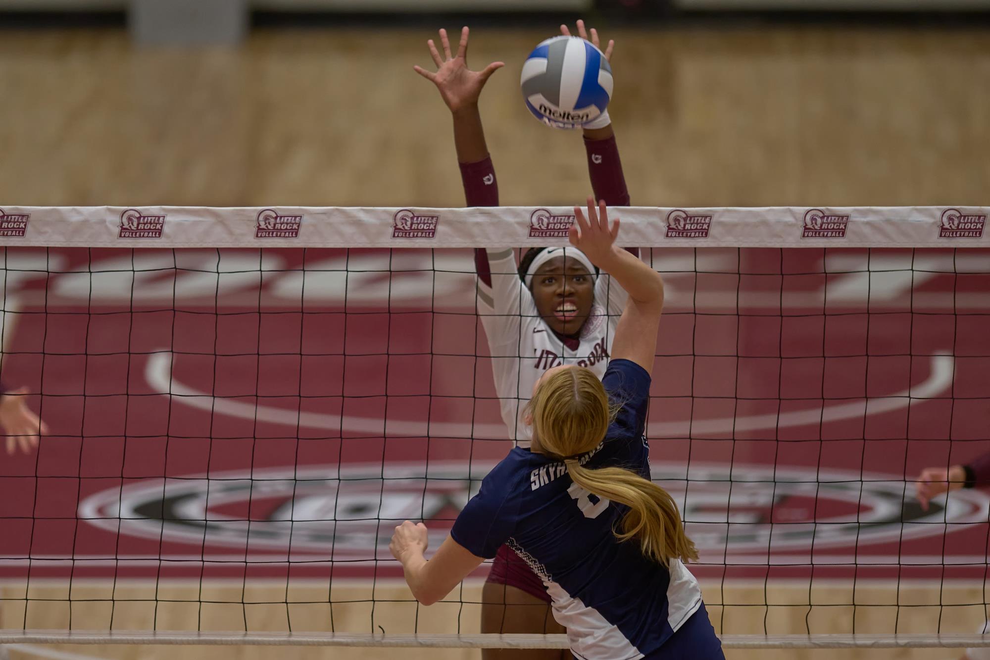 Little Rock Wins First Set but Falls at SIUE Little Rock Athletics
