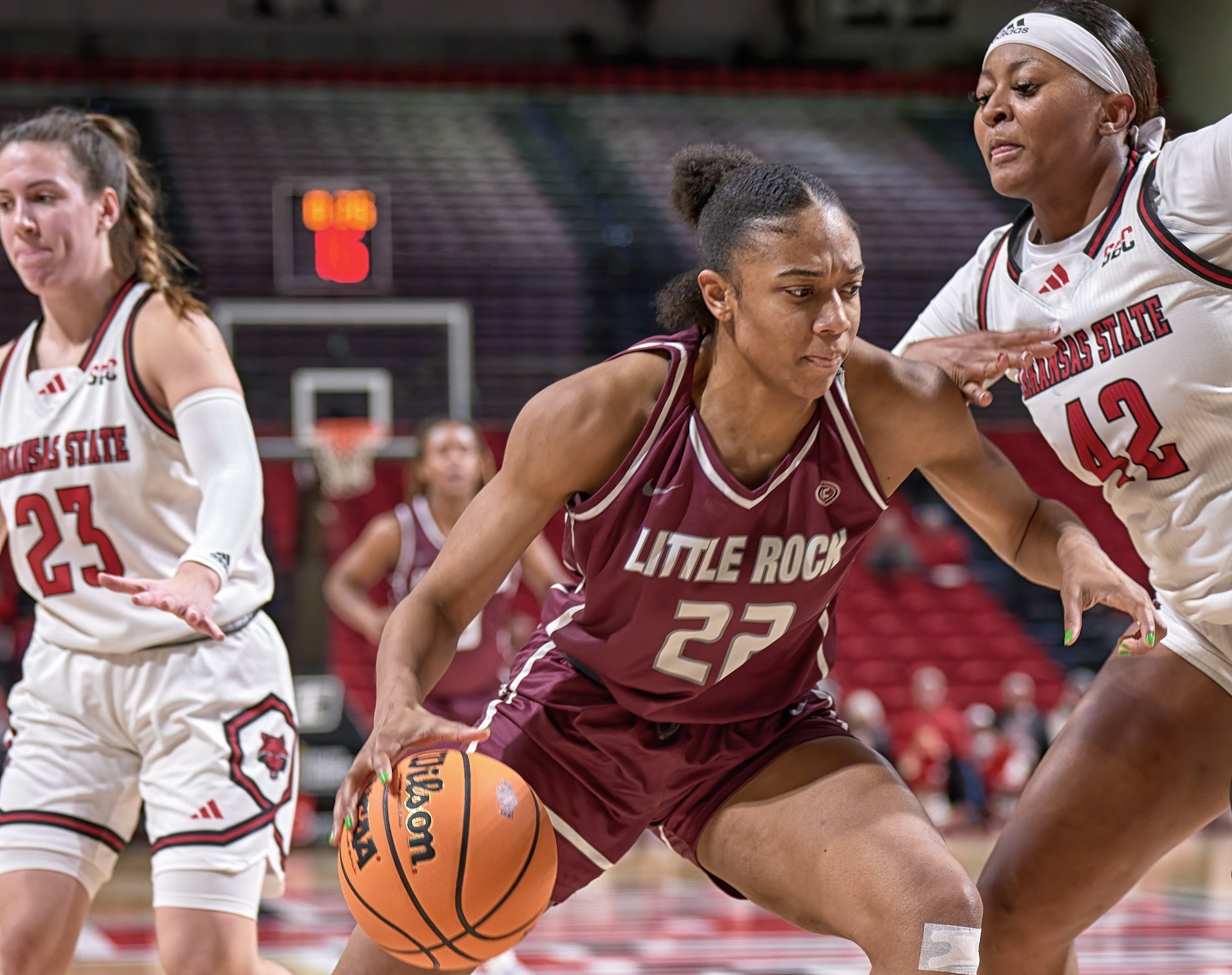 Little Rock women head to New Orleans to wrap up nonconference