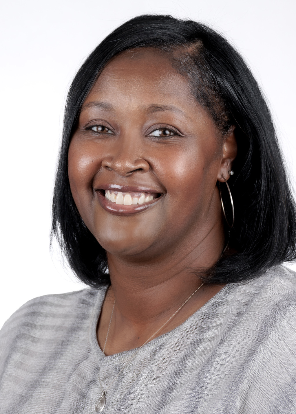 Athletics headshot of Alicia Cash, assistant women’s basketball coach 
Photo by Benjamin Krain