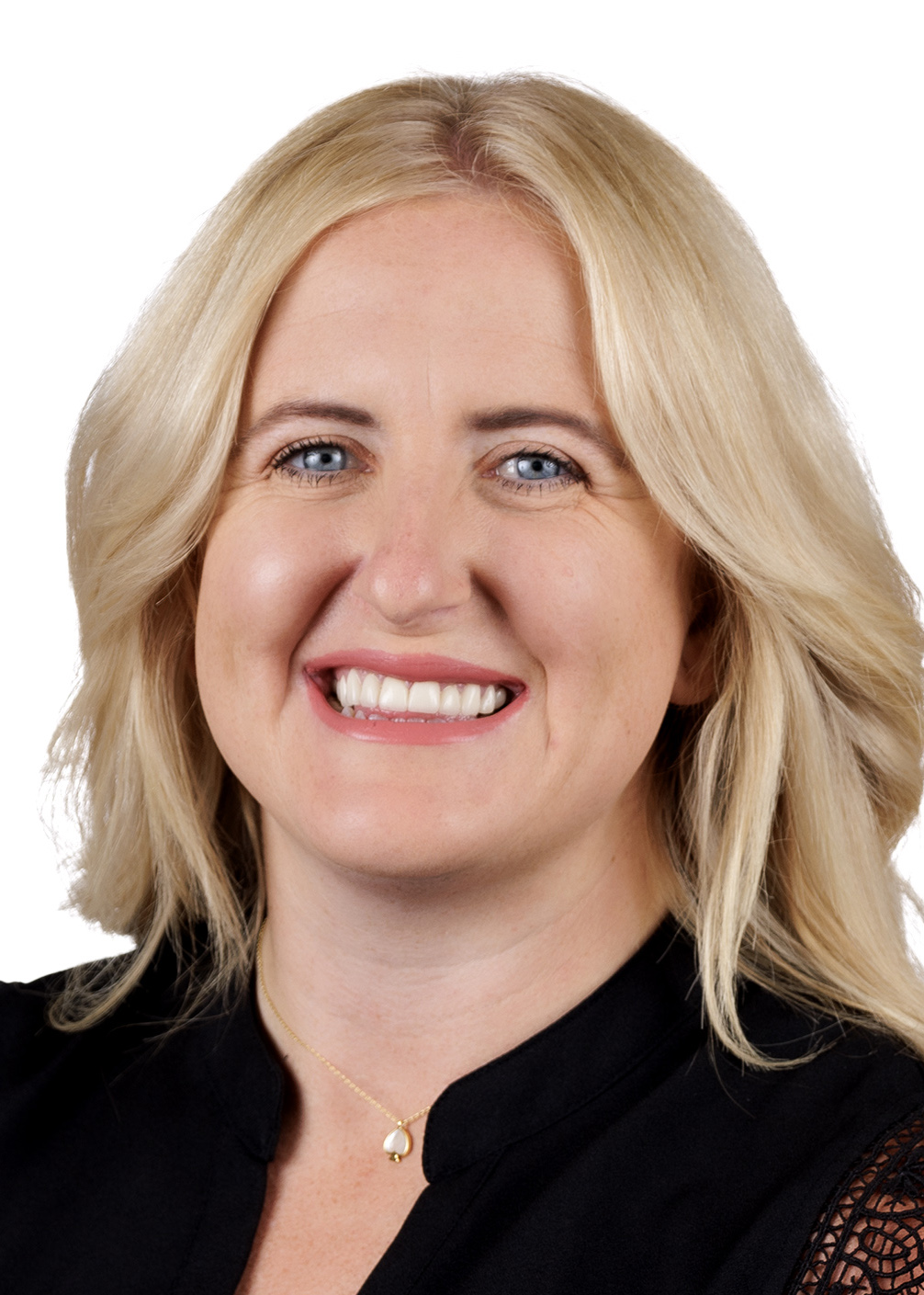 Athletics headshot of Jenna Birch, women’s golf head coach
Photo by Benjamin Krain