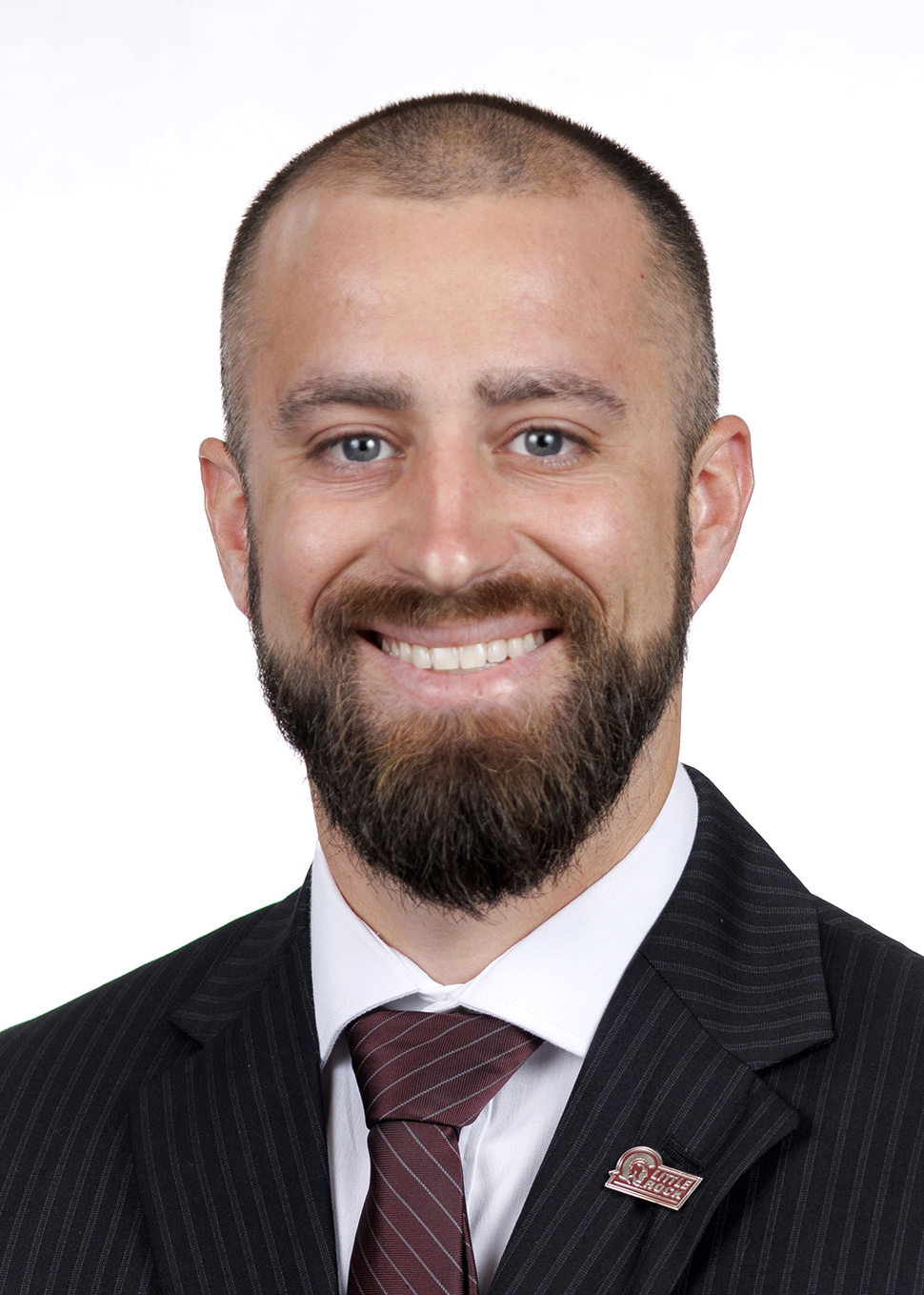 Athletics staff headshot of Brock Hime
Photo by Benjamin Krain
