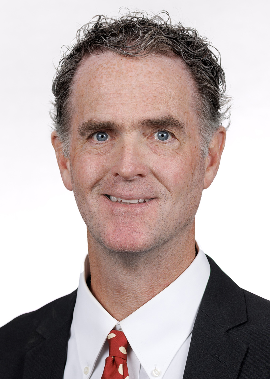 Athletics staff headshot of trainer Ronnie Harlow
Photo by Benjamin Krain
