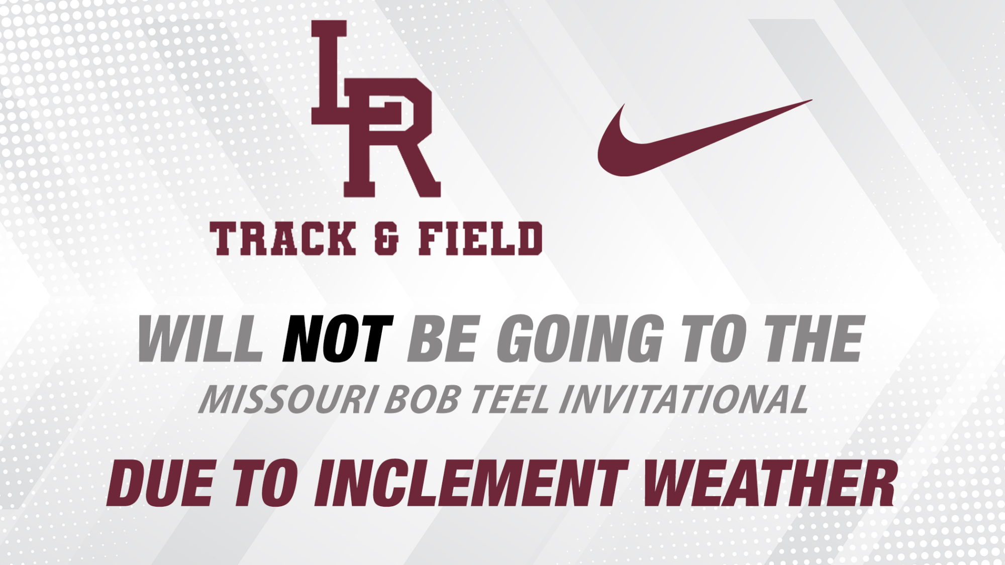 track cancellation