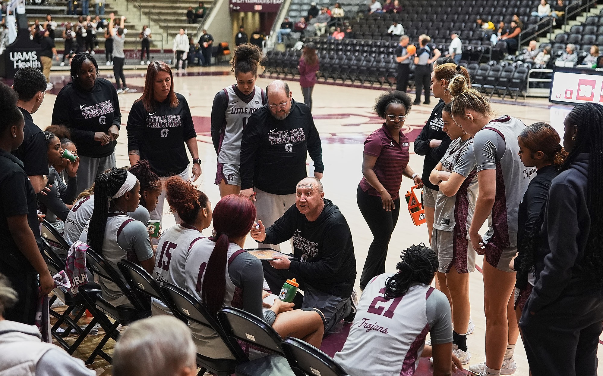 Steve Wiedower Huddle 