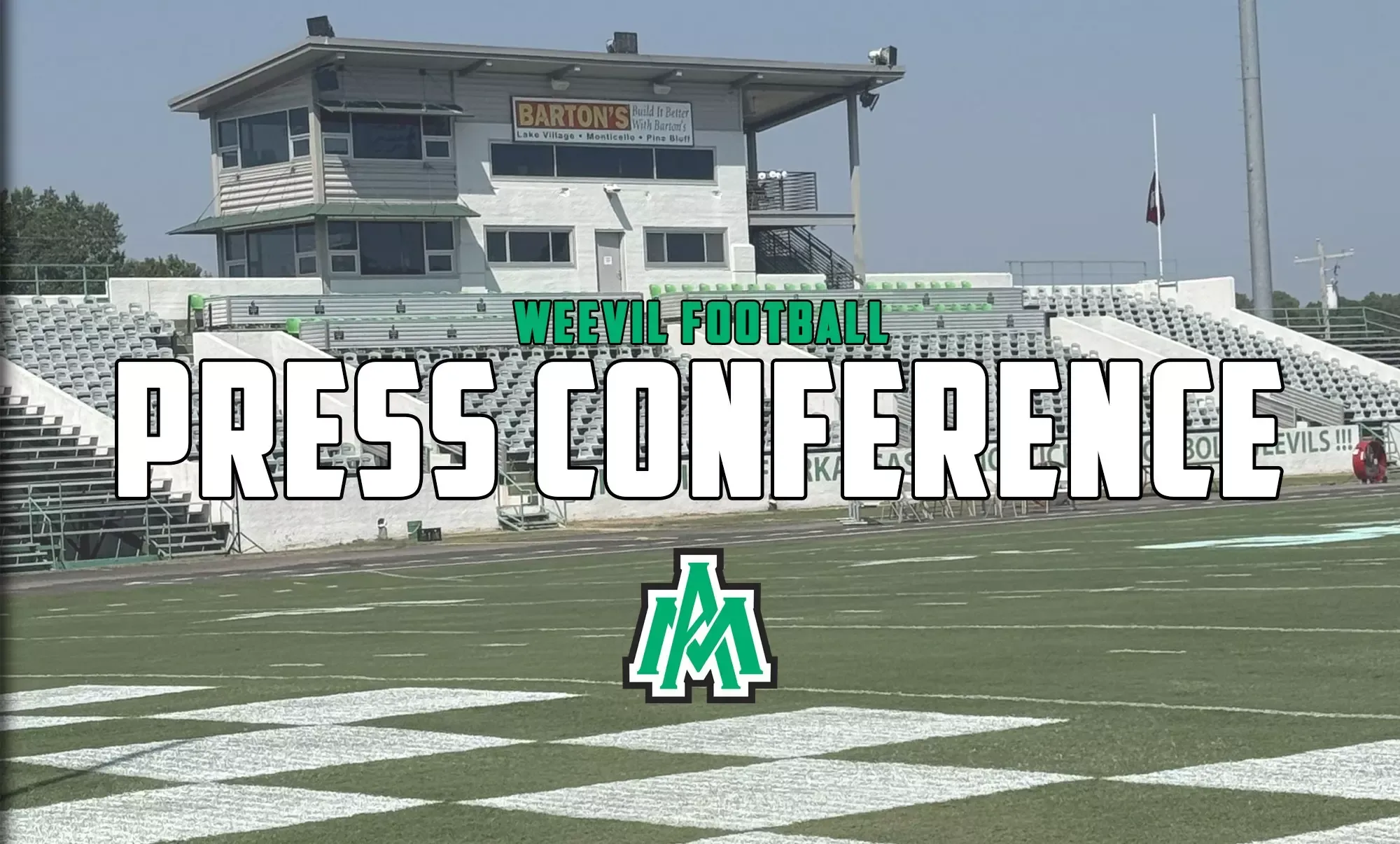 Weevil Football Head Coach Press Conference