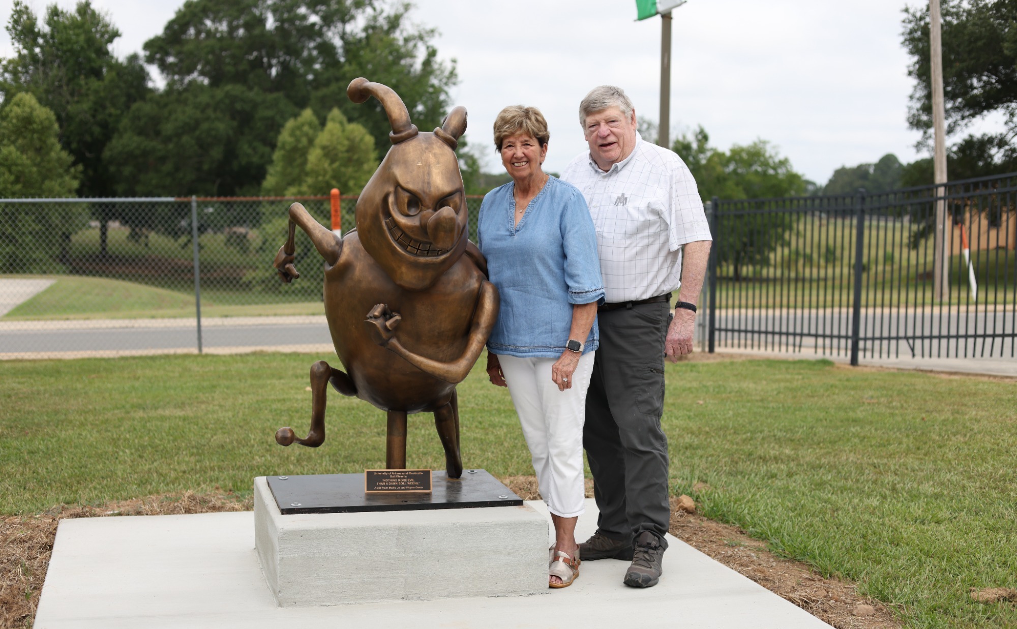 New Boll Weevil Statue