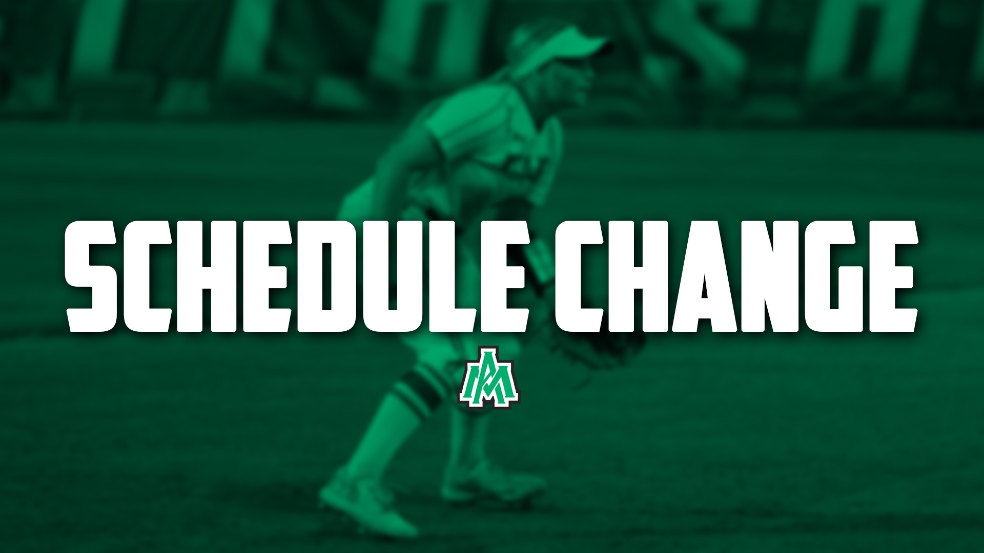 2026 Softball Schedule Change
