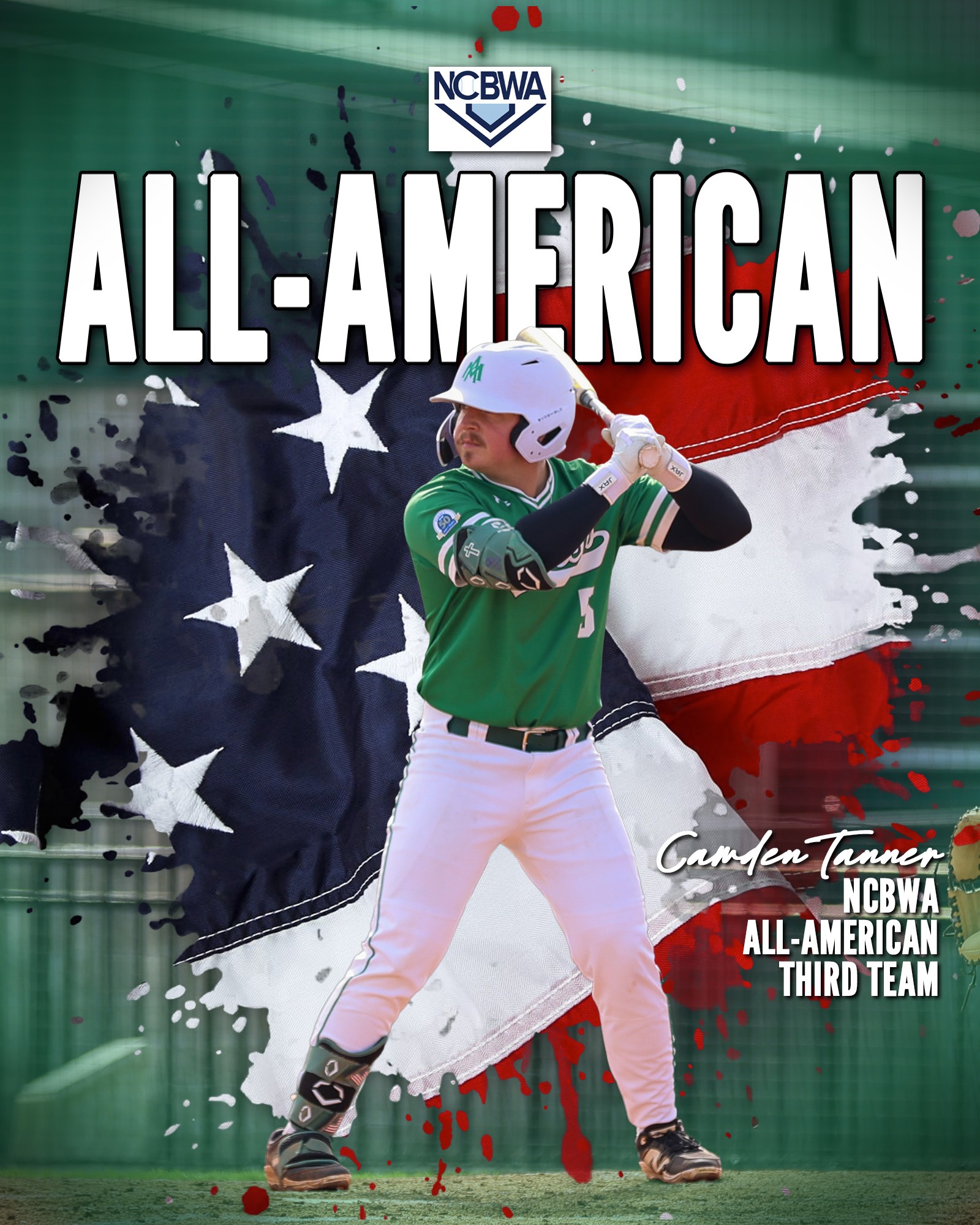 Camden Tanner All-American NCBWA (2026)