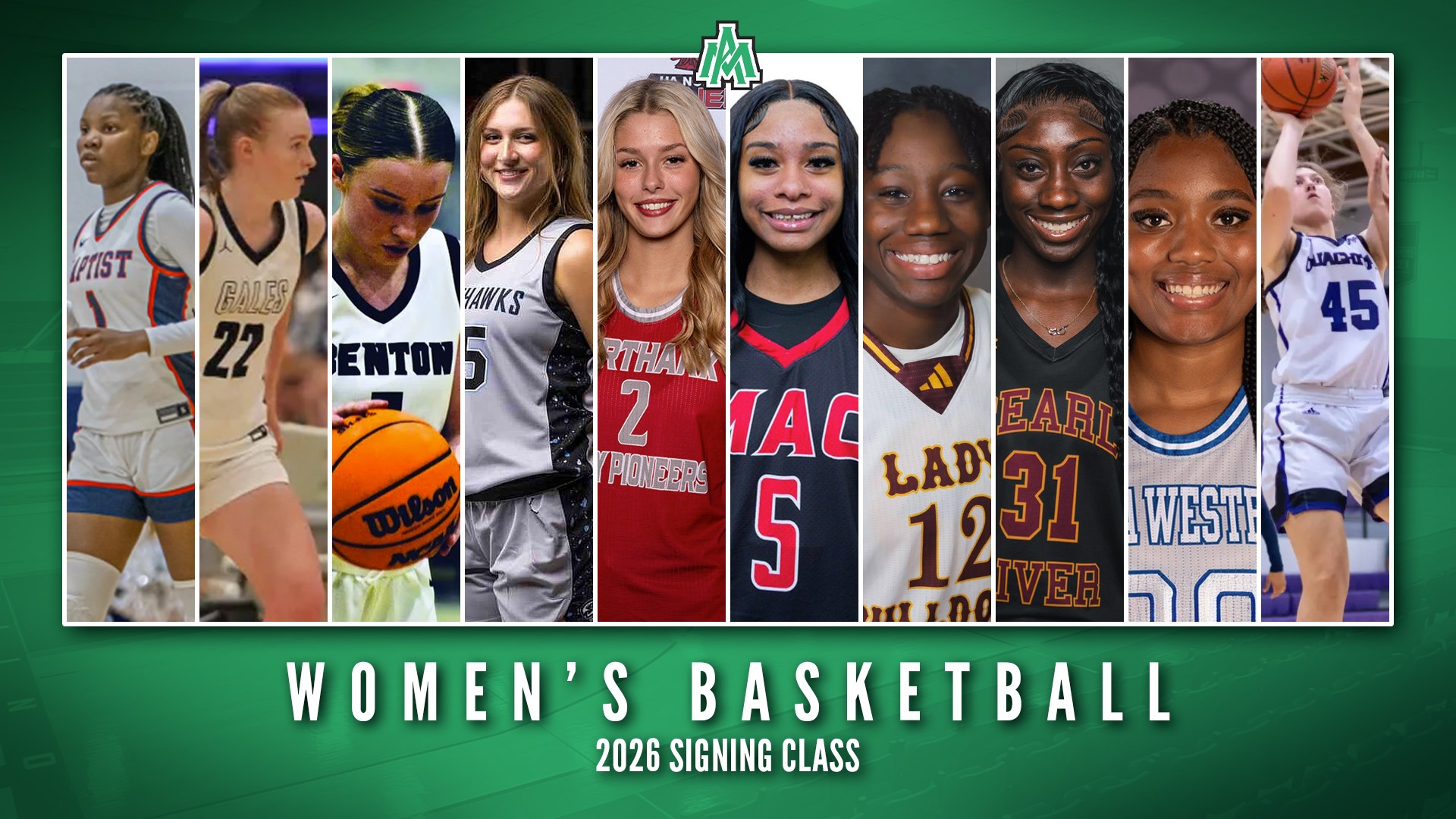 UAM WBB - 2026 Signees (Release Cover)